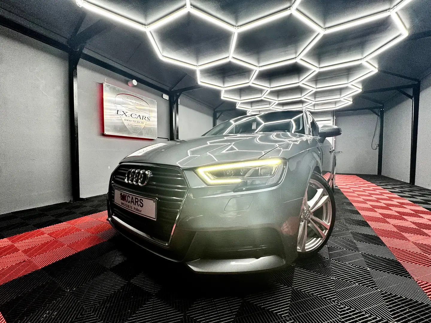 Audi A3 🔺AUDI A3*SLINE*XENON*LED*BOITE AUTO🔺 Grijs - 2