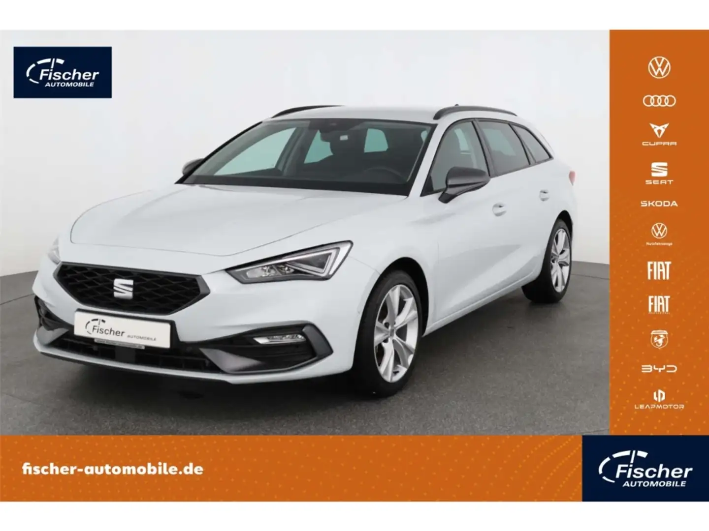 SEAT Leon Sportstourer 2.0 TDI FR Weiß - 1