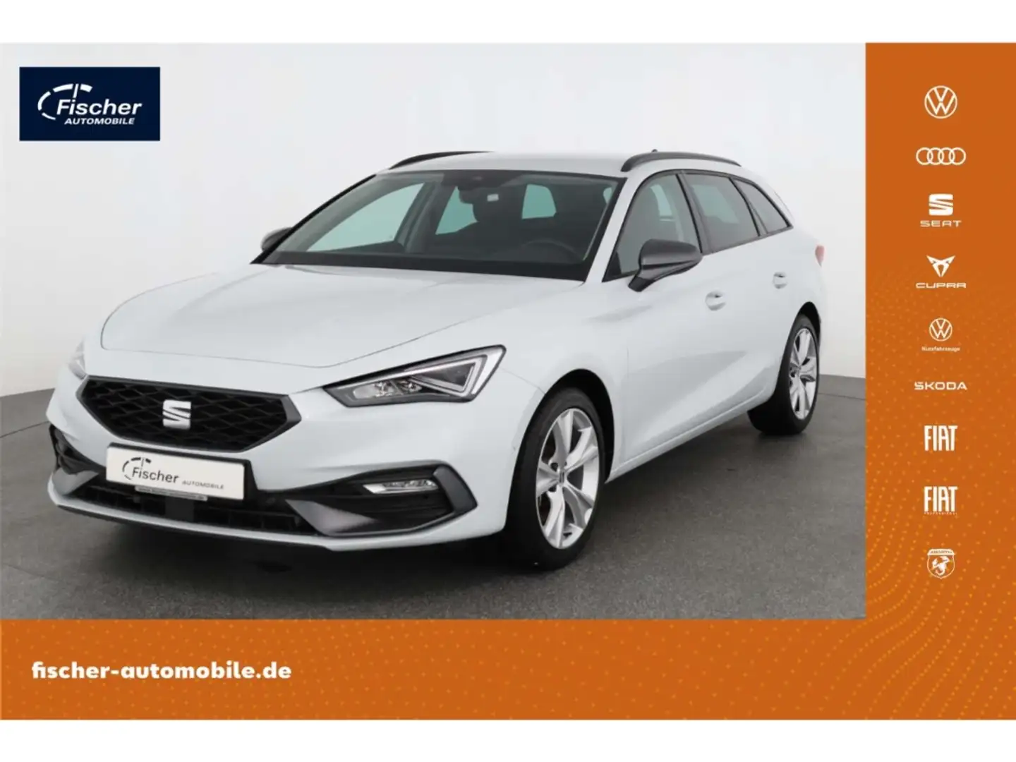 SEAT Leon Sportstourer 2.0 TDI FR Weiß - 1