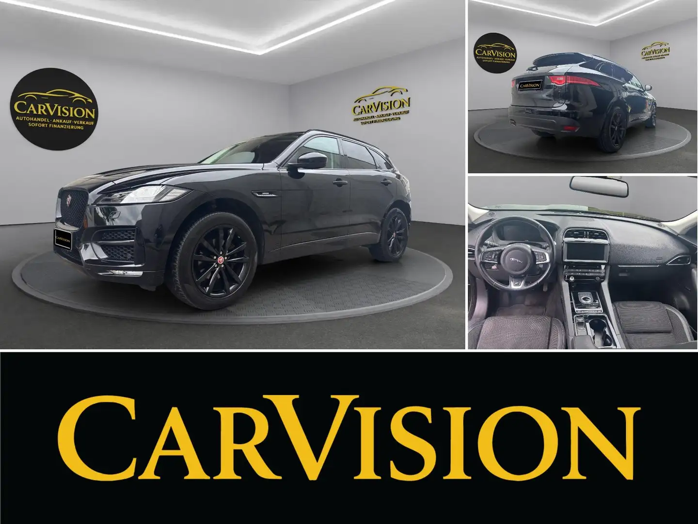 Jaguar F-Pace F-Pace 20d AWD R-Sport Aut. R-Sport Schwarz - 1