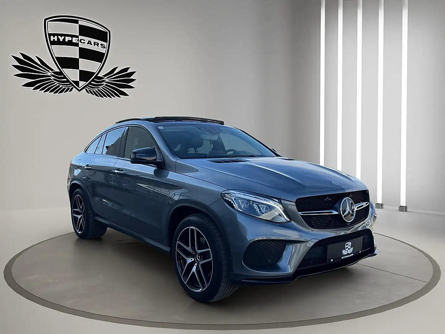 Mercedes-Benz GLE 350 d Coupé 4MATIC Aut. *AMG-Paket*PANO*AHK*360°*HA... Grau - 2