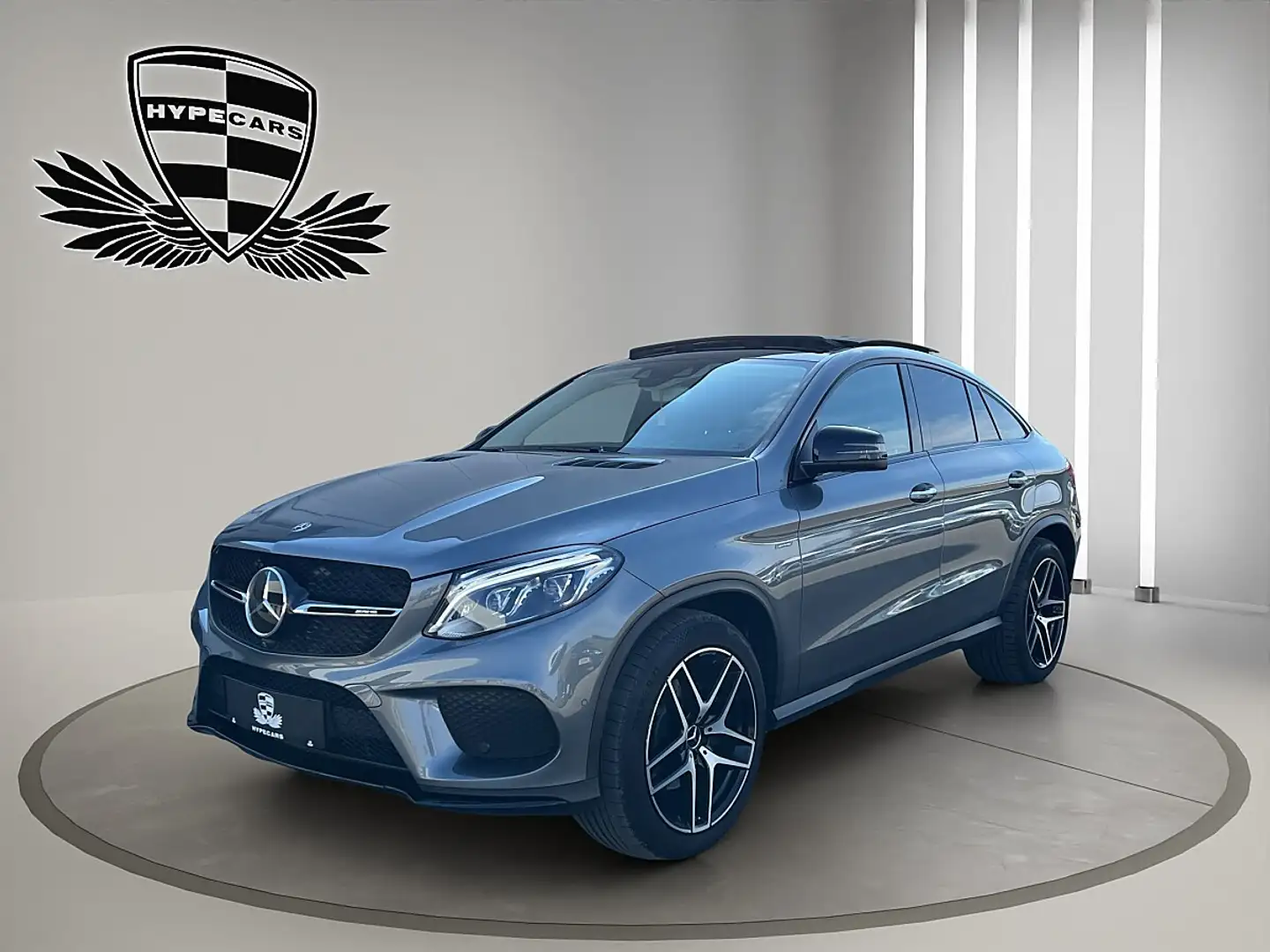 Mercedes-Benz GLE 350 d Coupé 4MATIC Aut. *AMG-Paket*PANO*AHK*360°*HA... Grau - 1