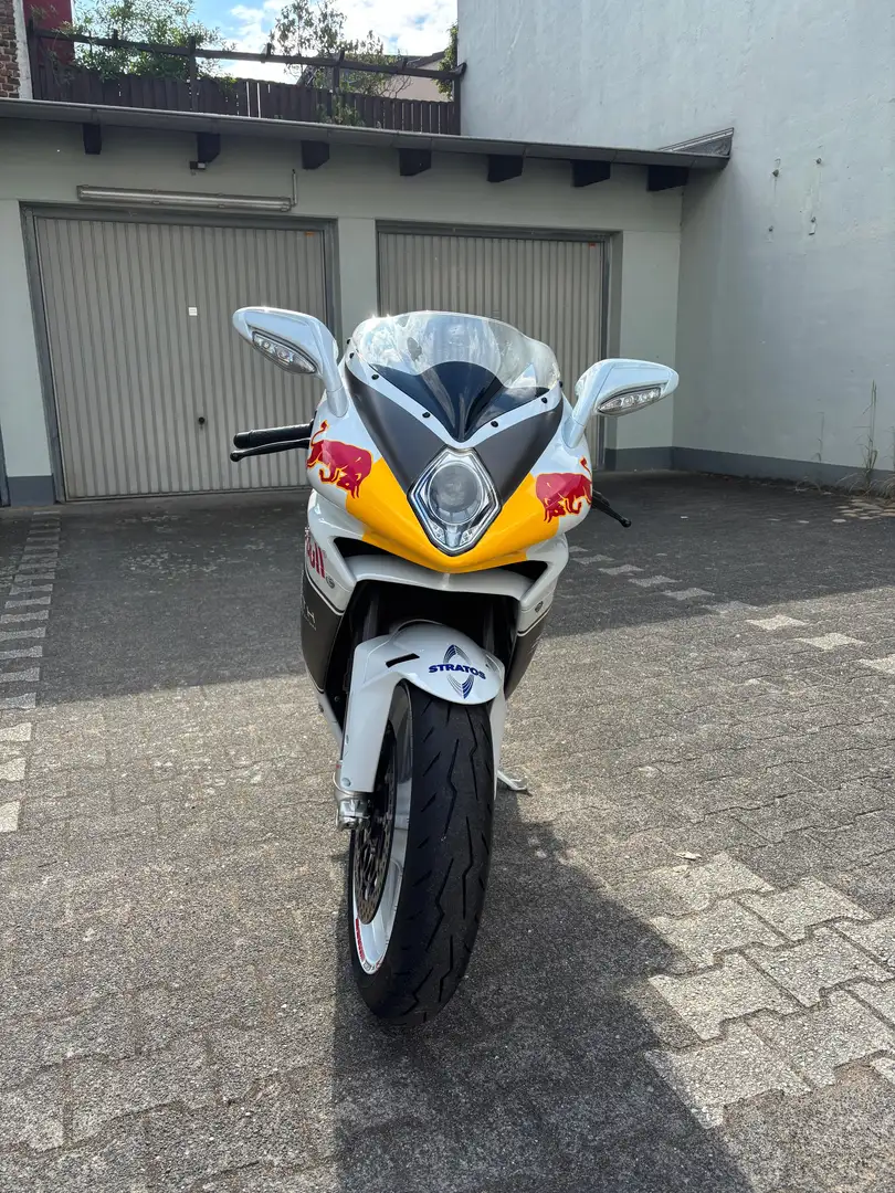 MV Agusta F4 1000 F4 1000r Blanc - 2