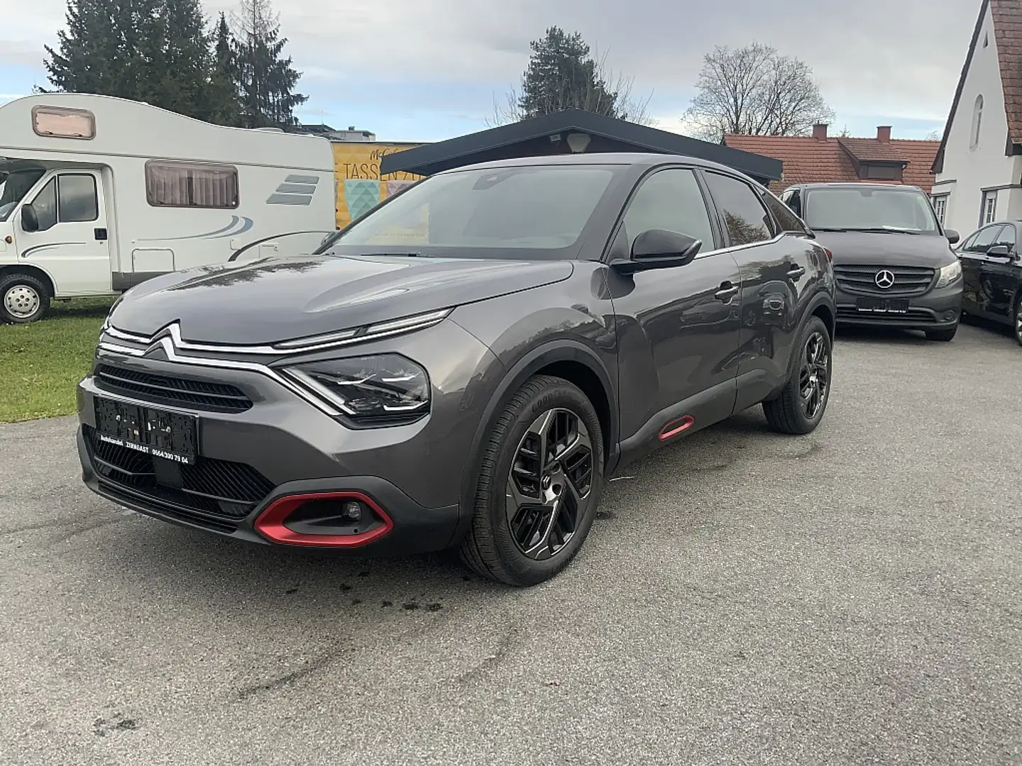 Citroen C4 PureTech 130 S&S Feel Pickerl neu bis 01/2027 F... Grau - 1