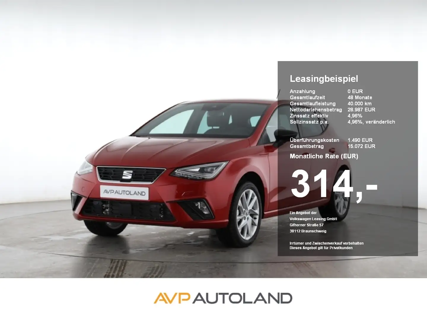 SEAT Ibiza 1.0 TSI FR | NAVI | ACC | BEATS | Rosso - 1