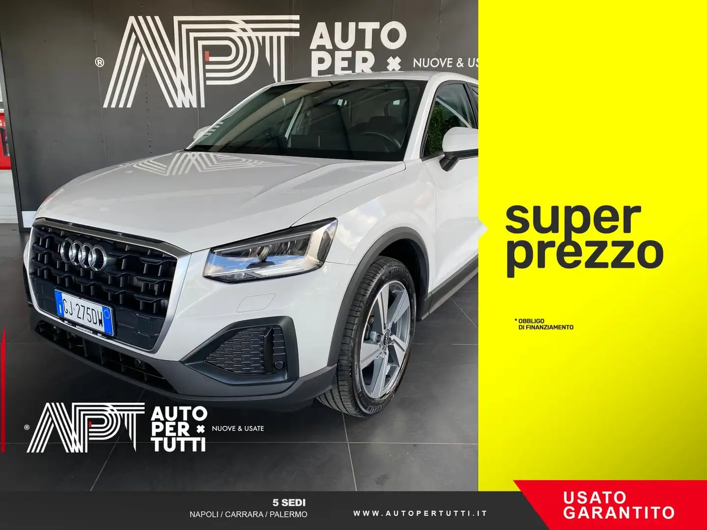 Audi Q2 Q2 30 2.0 tdi Admired Advanced Weiß - 1