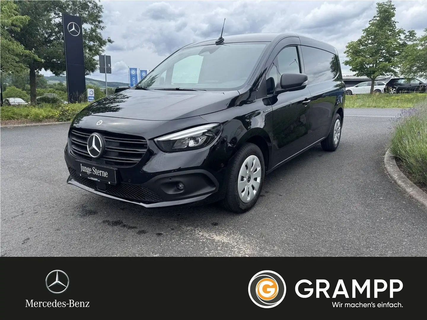 Mercedes-Benz Citan eCitan Kasten PRO Lang MBUX*LED*NAVI*Kamera* Black - 1