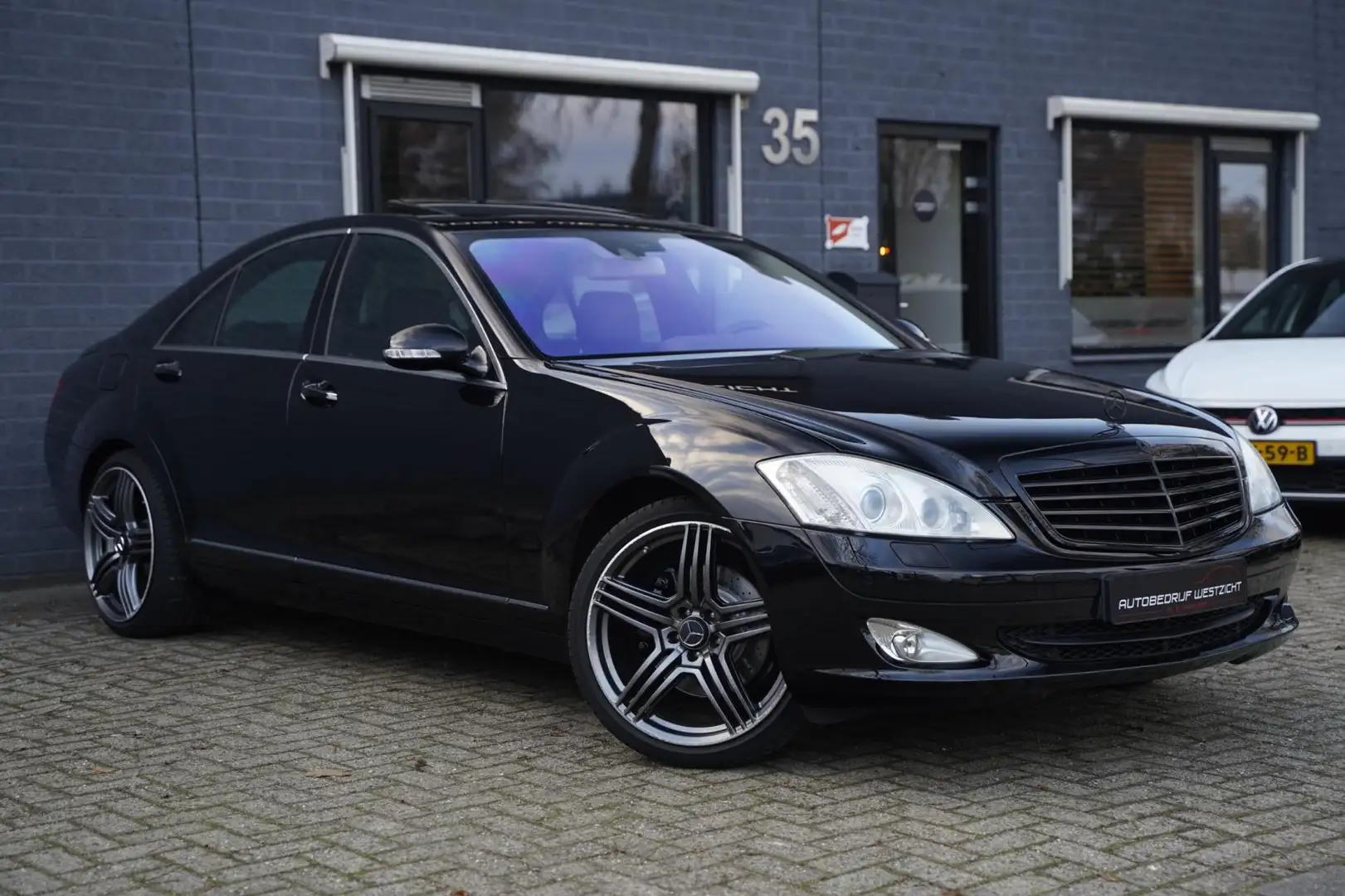 Mercedes-Benz S 350 Prestige AUT, Leder, Schuifdak Zwart - 2