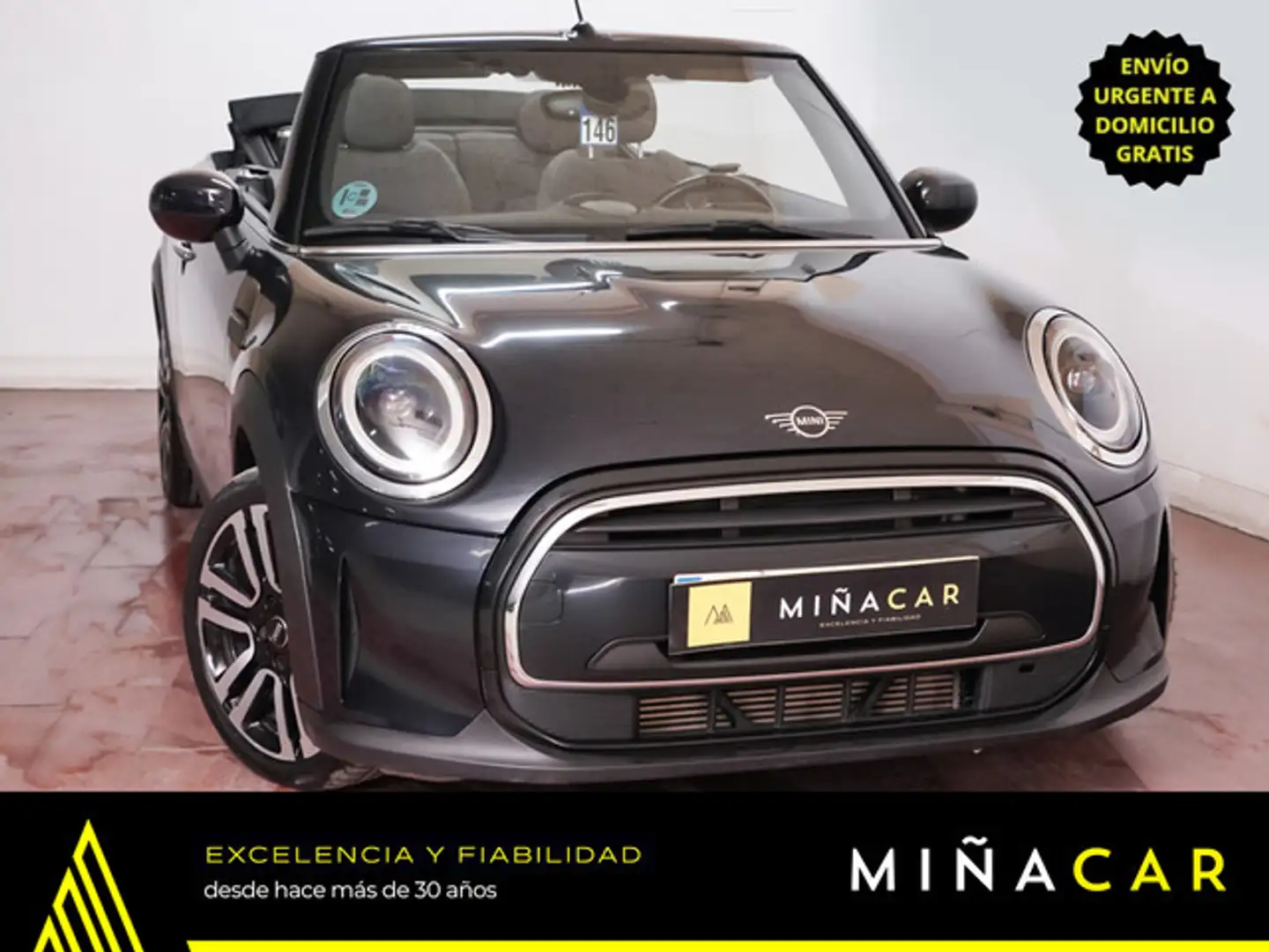 MINI Cooper Cabrio Aut. Negro - 2