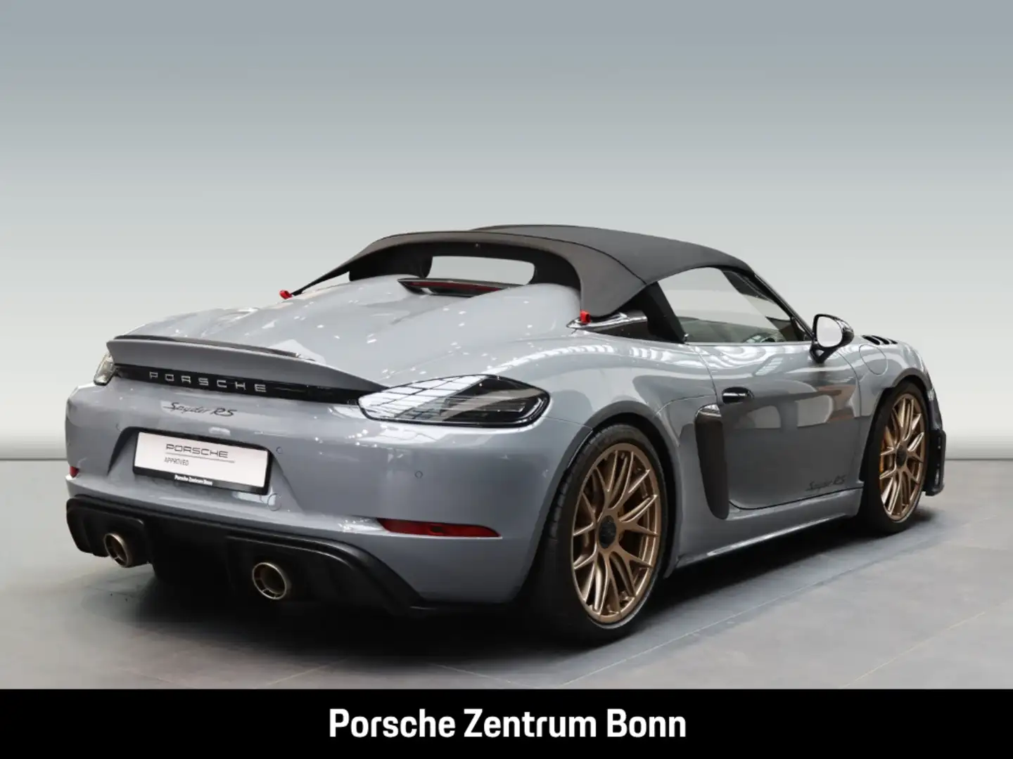 Porsche 718 Spyder RS Sportabgasanlage Sport Chrono LED Grau - 2