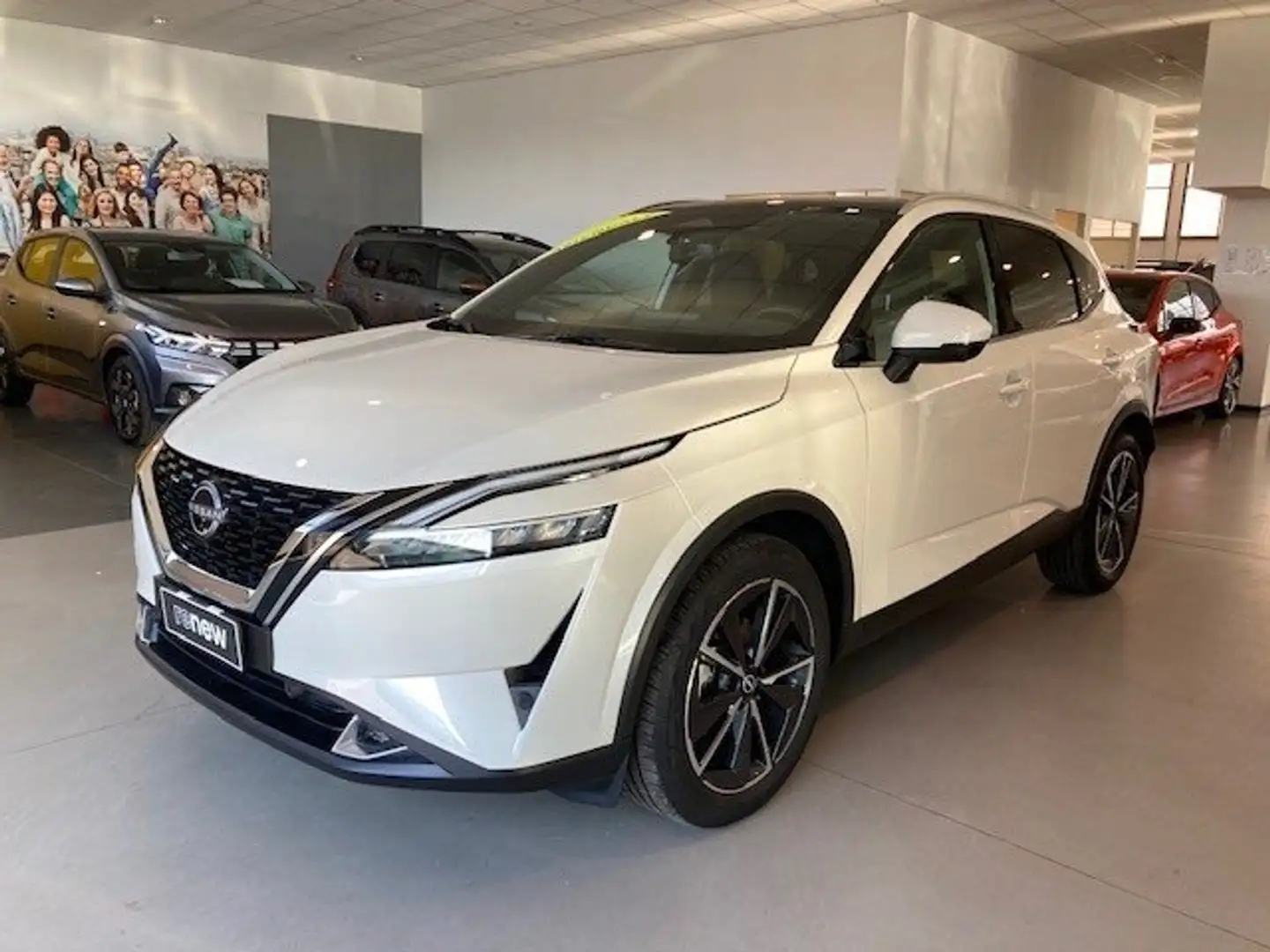 Nissan Qashqai Qashqai 1.3 mhev Tekna 2wd 140cv Blanc - 2