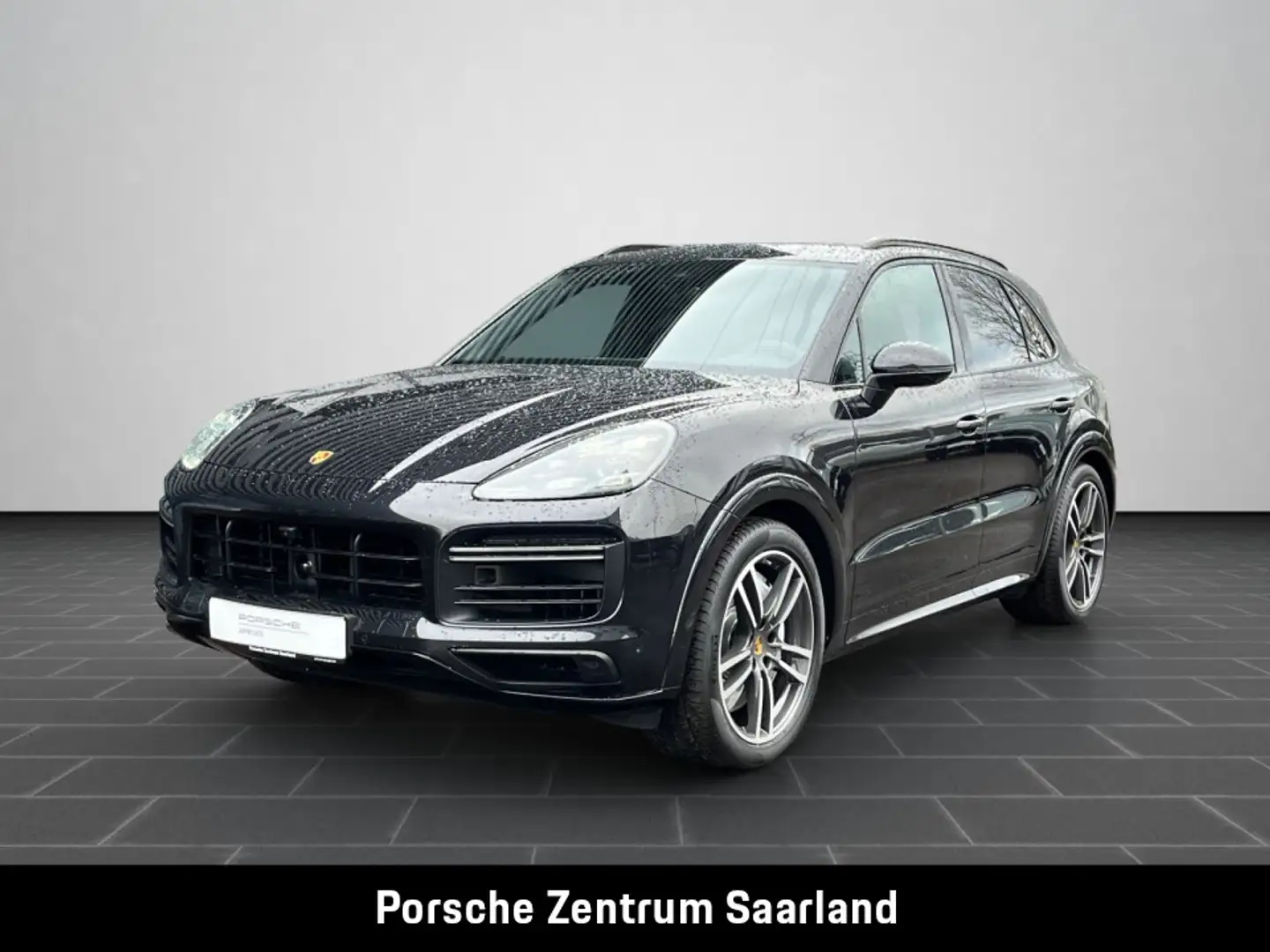 Porsche Cayenne Turbo Chrono, Abgas,Luftfederung Schwarz - 1