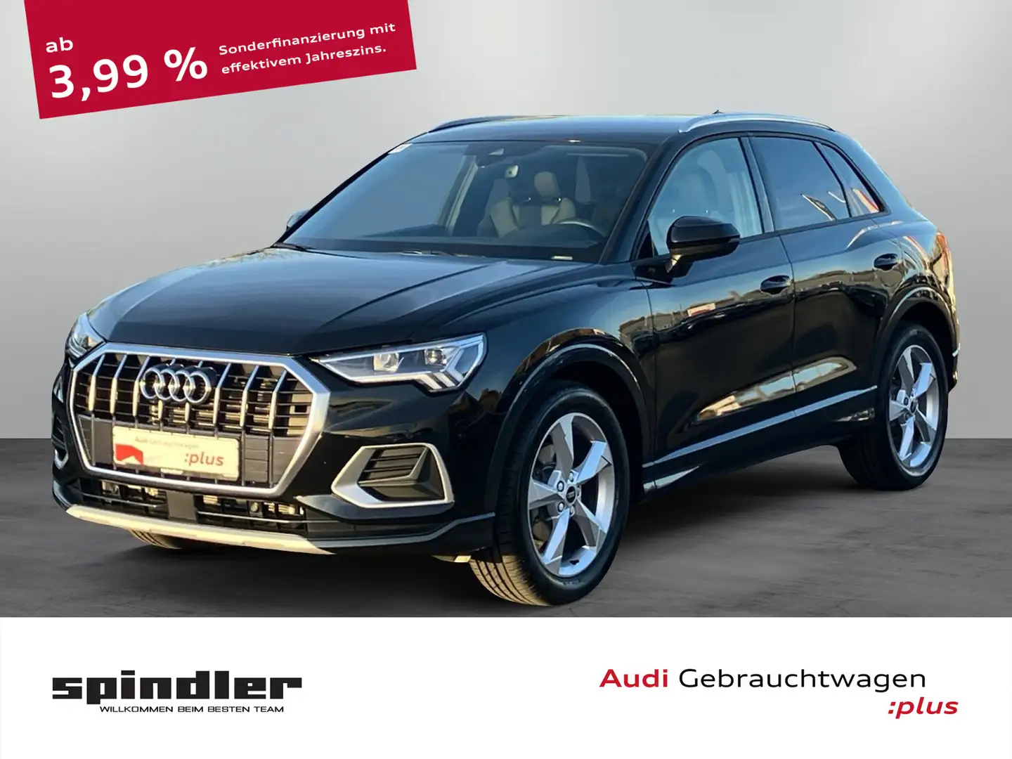Audi Q3 advanced 35 TFSI S-tronic / Navi+, AHK, LED Schwarz - 1