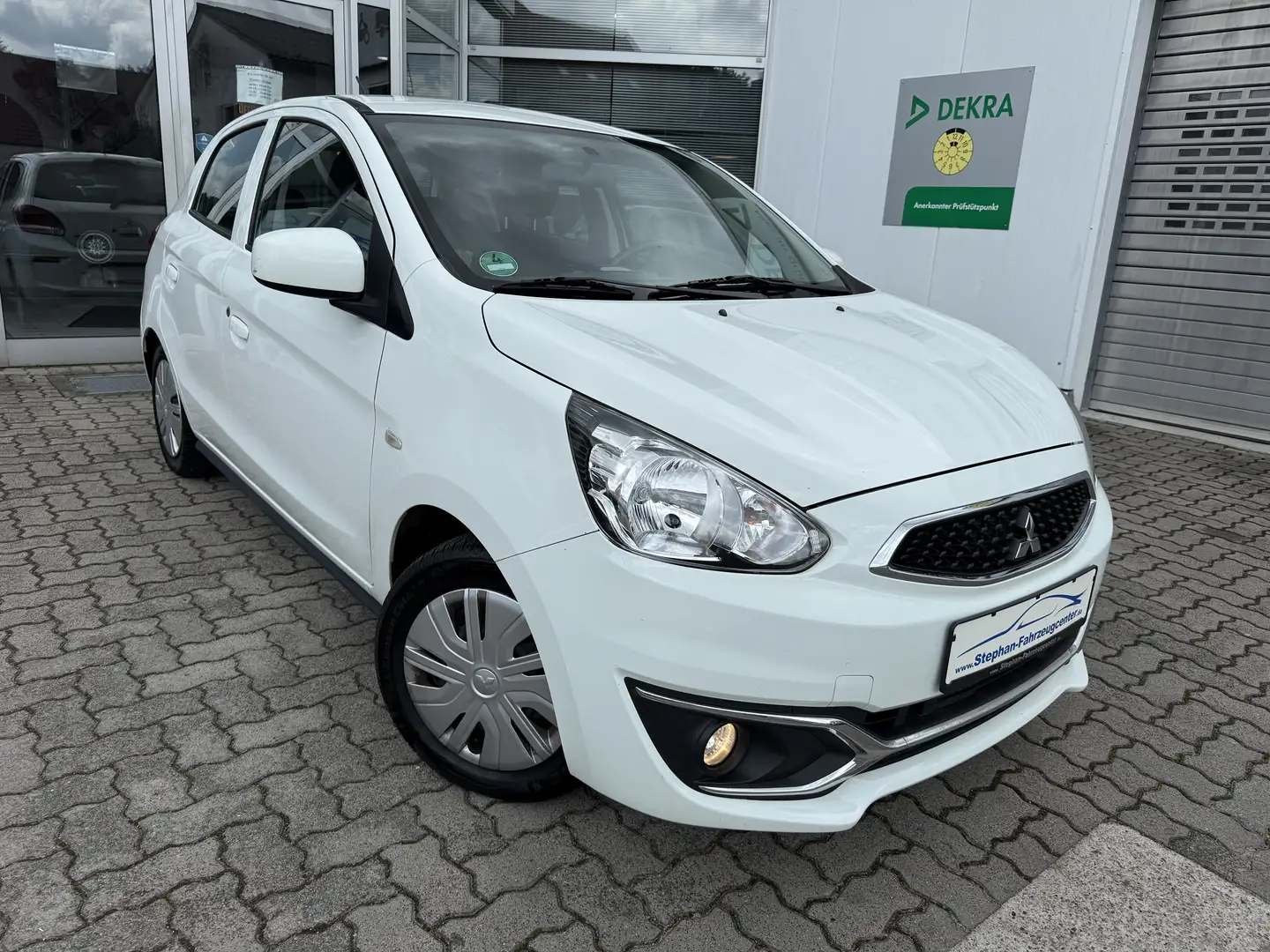 Mitsubishi Space Star Basis 1,0ltr.52KW mit TÜV/NEU & 75890KM.... Білий - 1