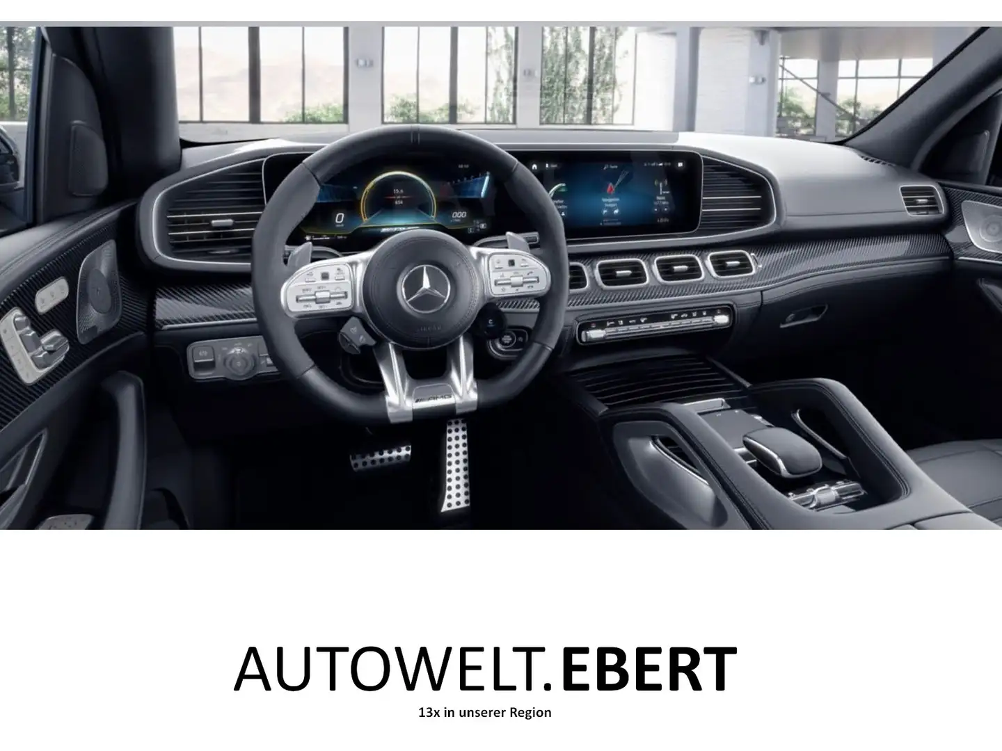 Mercedes-Benz GLE 53 AMG 4M+ DISTRO Burme CARBON SitzKlim 360° Schwarz - 1