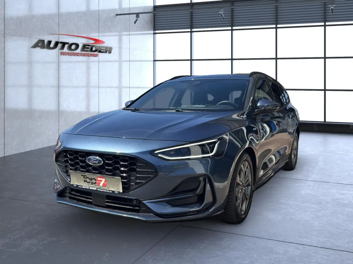 Ford Focus ST-Line 1.0 EcoBoost MHEV Auomatik Bluetooth Blau - 2