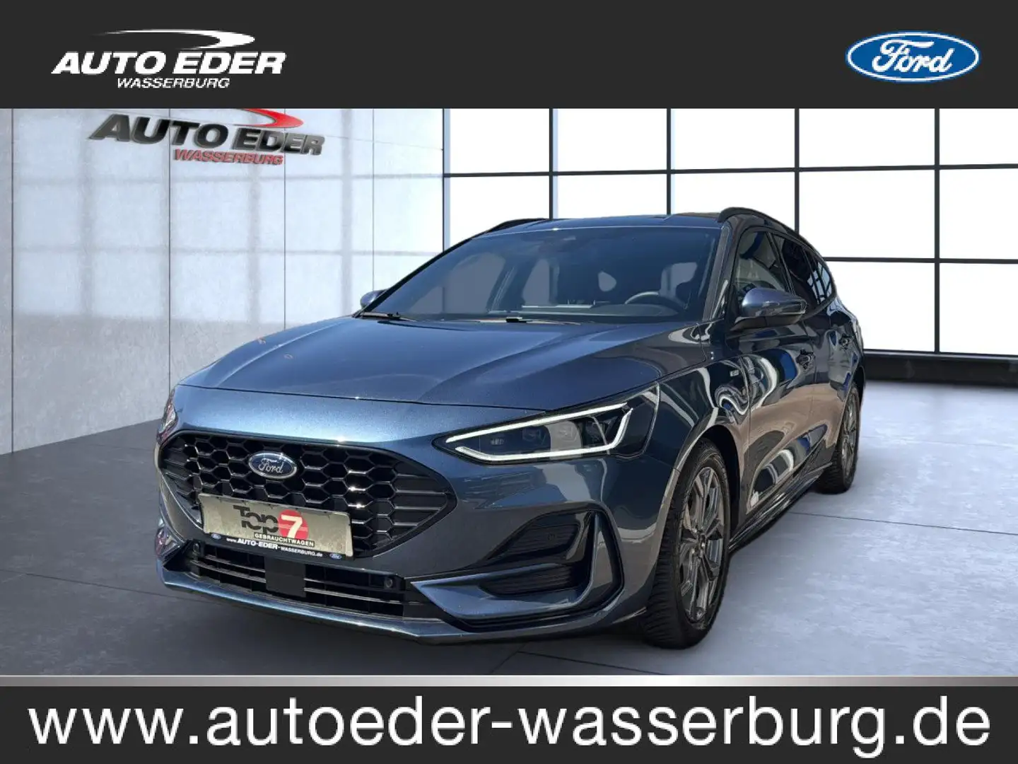 Ford Focus ST-Line 1.0 EcoBoost MHEV Auomatik Bluetooth Blau - 1