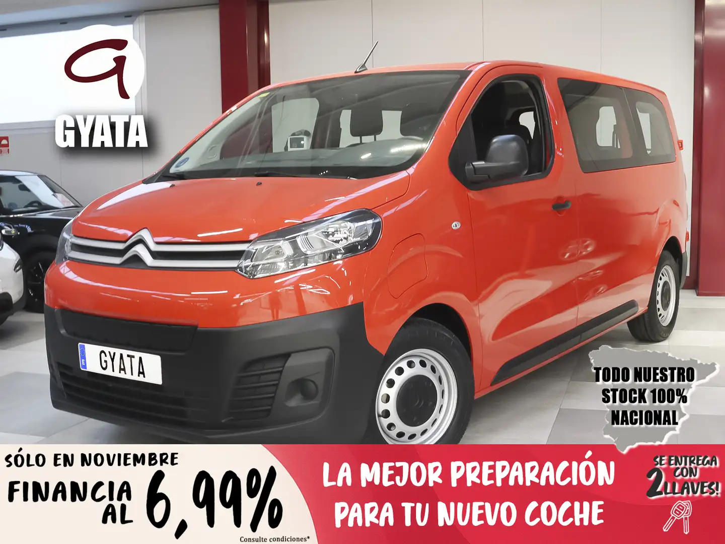 Citroen Jumpy e-Jumpy Combi Talla M Confort 50kWh Rosso - 1