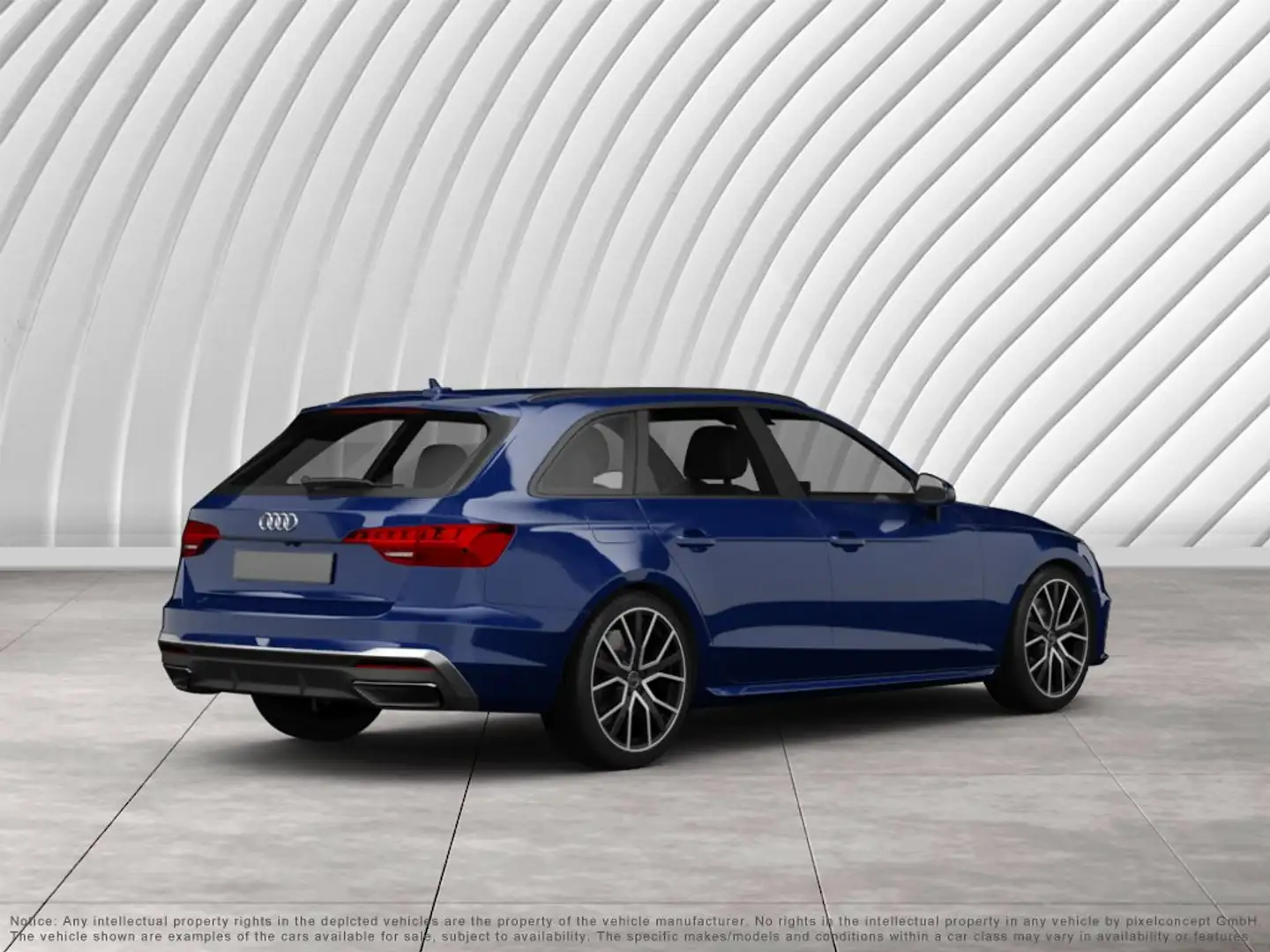 Audi A4 Avant 40 TFSI advanced NAVI LED PDC V+H DAB Blau - 2