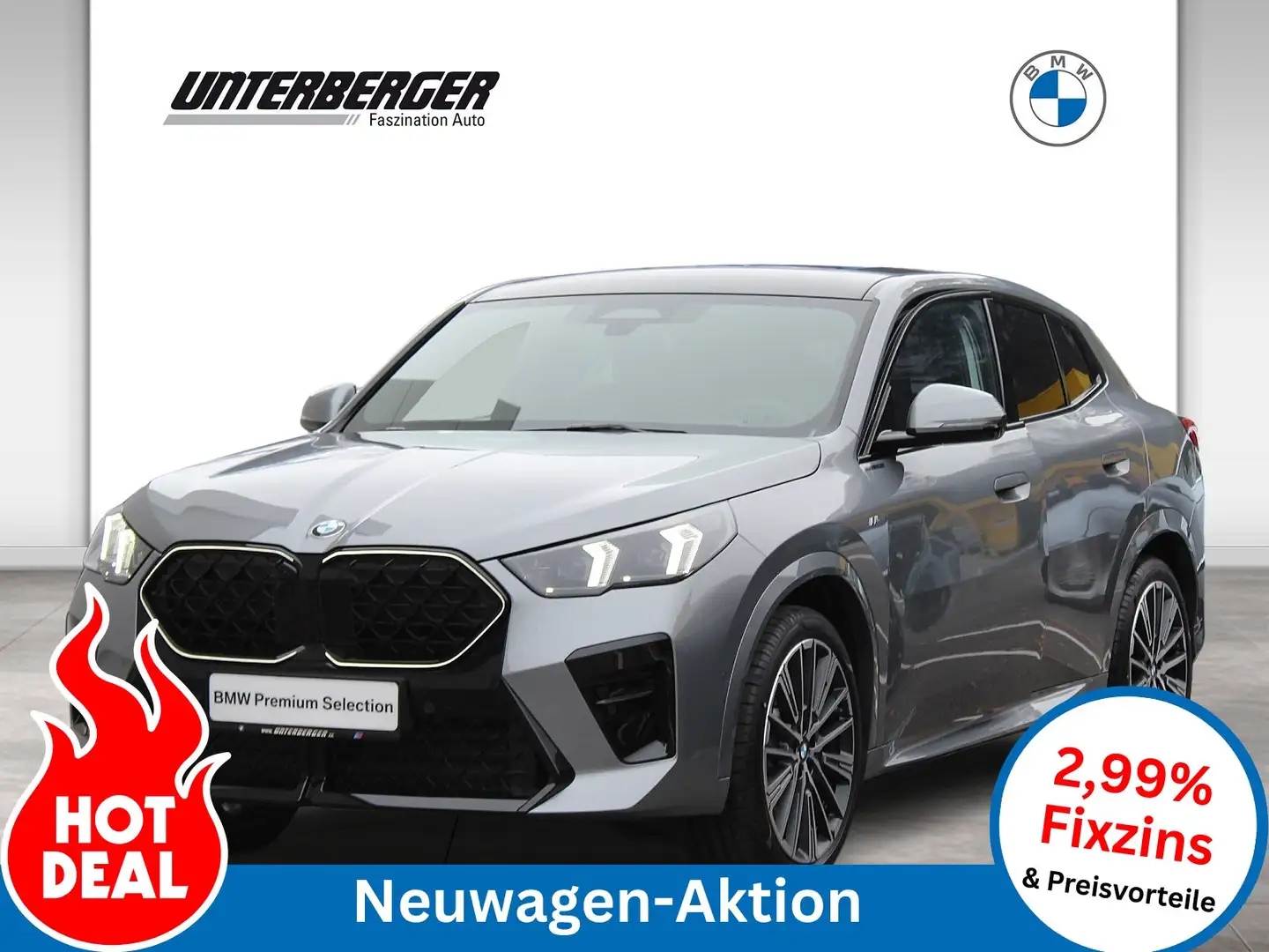 BMW X2 xDrive20d M-Sport Aut. Grau - 1