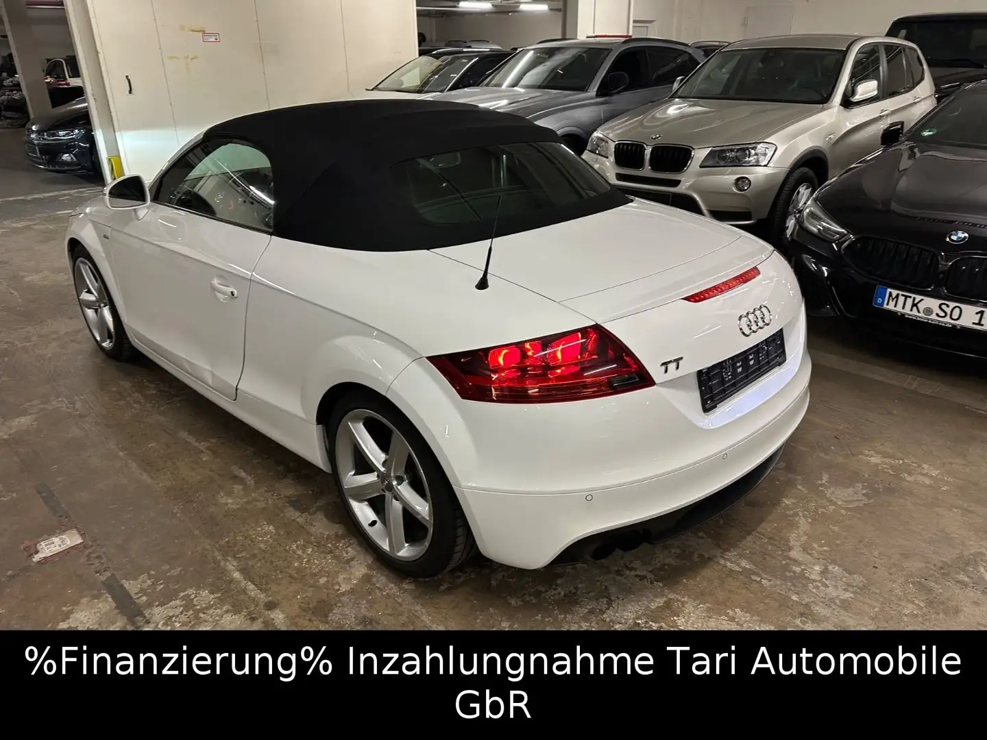 Audi TT 1.8 TFSI Roadster 3xS-Line MMI-Plus, Bi-Xenon Biały - 1