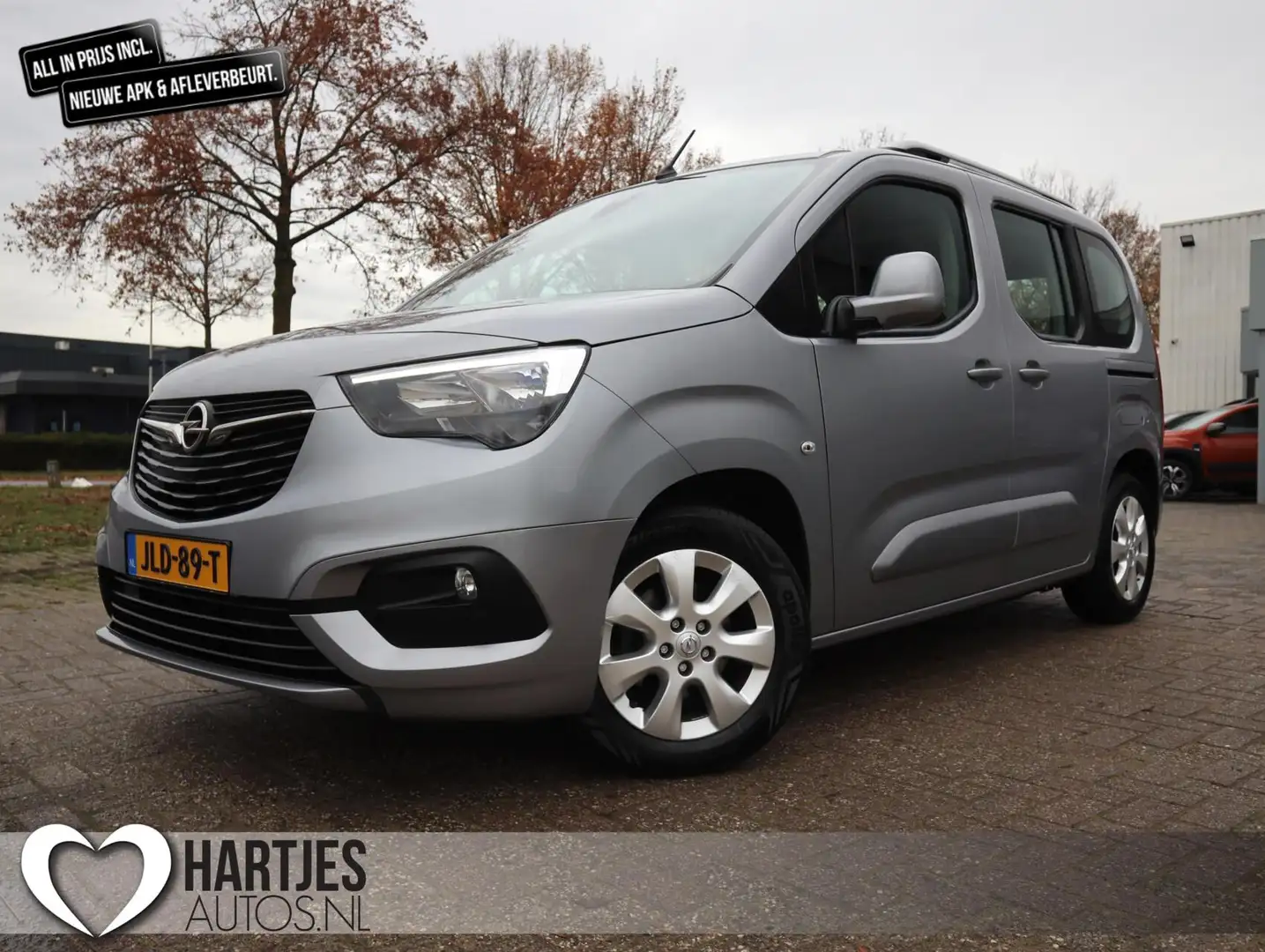 Opel Combo Tour 1.2 Turbo Edition (Vol-Opties!) Grijs - 1