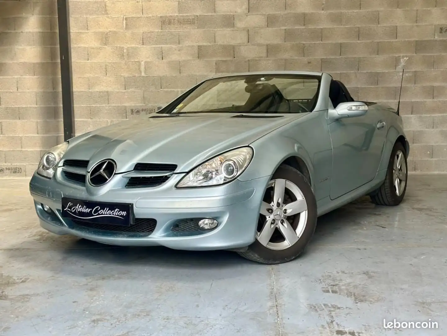 Mercedes-Benz SLK Classe Mercedes 200 Kompressor Roadster FEUX AUTO  Gris - 1
