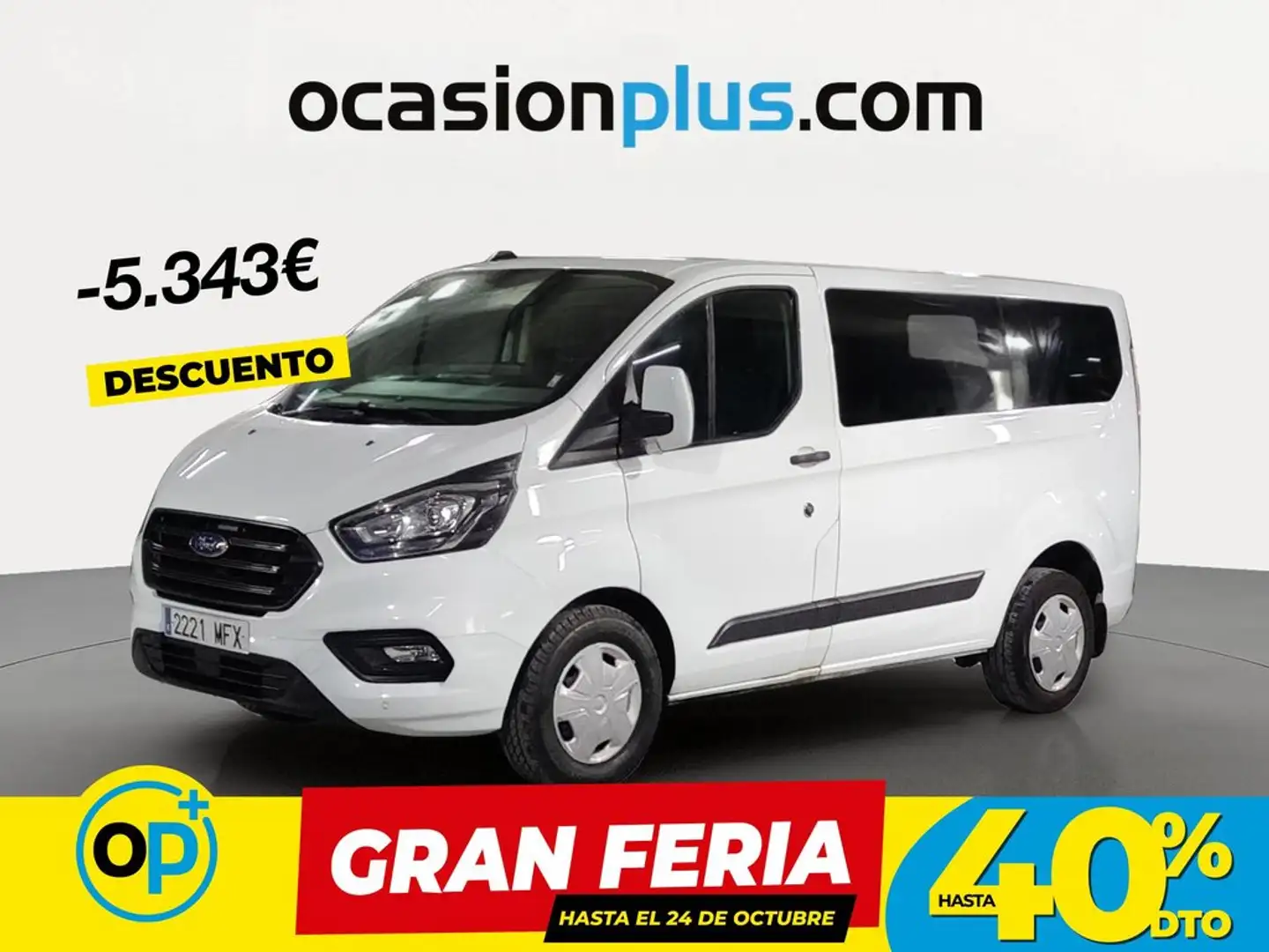 Ford Transit Custom FT 320 L1 Kombi Trend EcoBlue 130 Blanco - 1