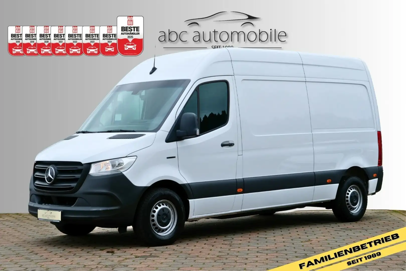 Mercedes-Benz eSprinter Kasten 312 R*Kamera 3-Sitzer Klima Blanc - 1