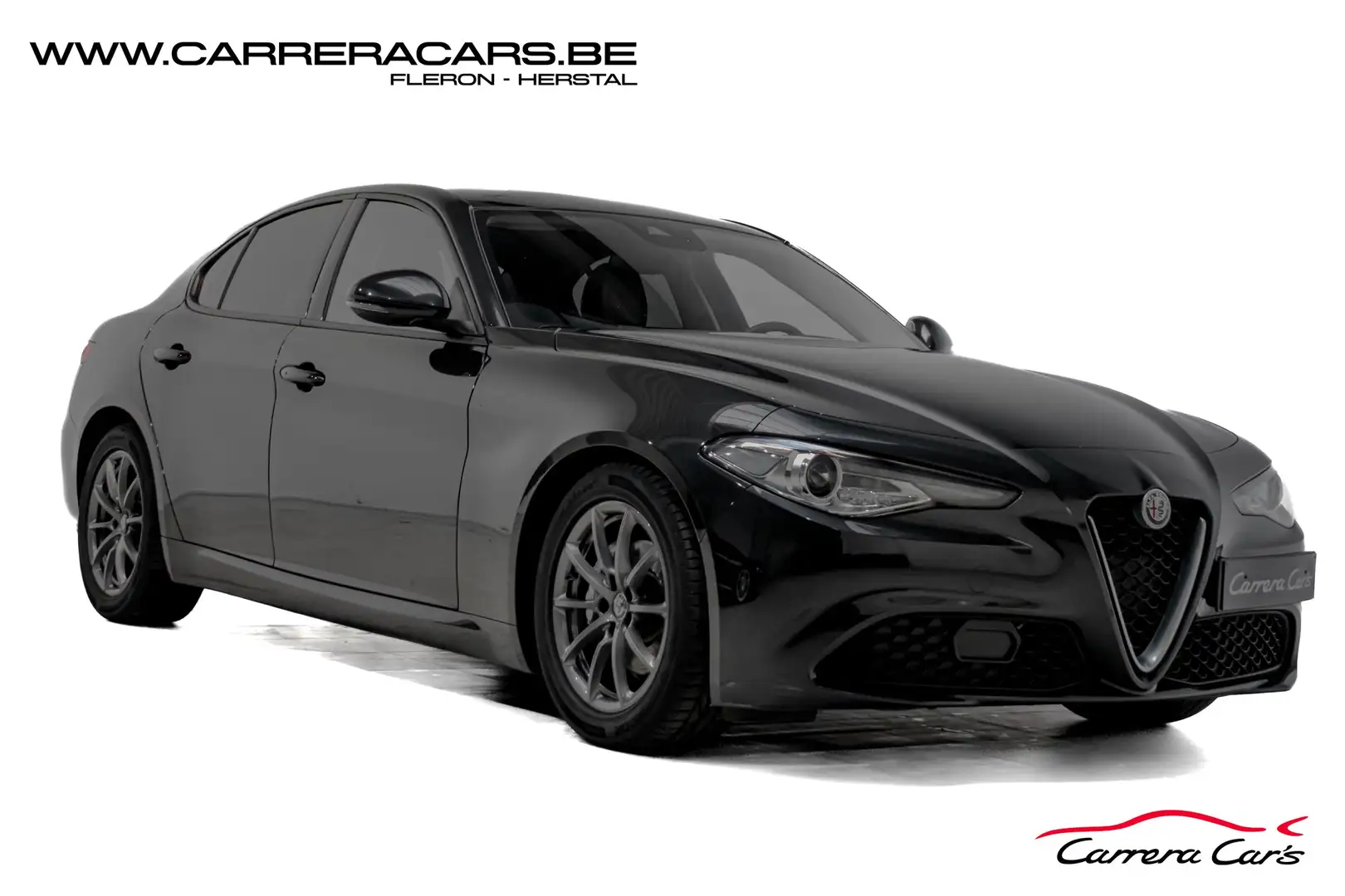 Alfa Romeo Giulia 2.2 JTDm*|NAVI*REGU*CUIR*KEYLESS*USB*GARANTIE*| Fekete - 1