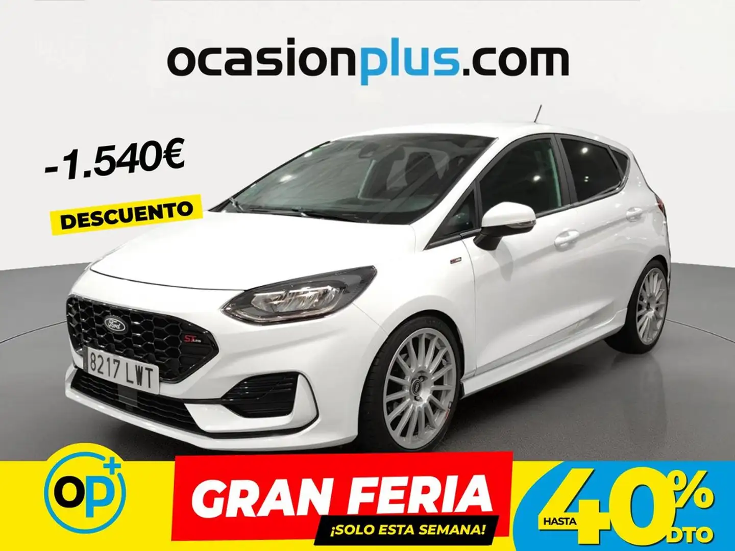 Ford Fiesta 1.0 EcoBoost MHEV ST Line 125 Blanco - 1