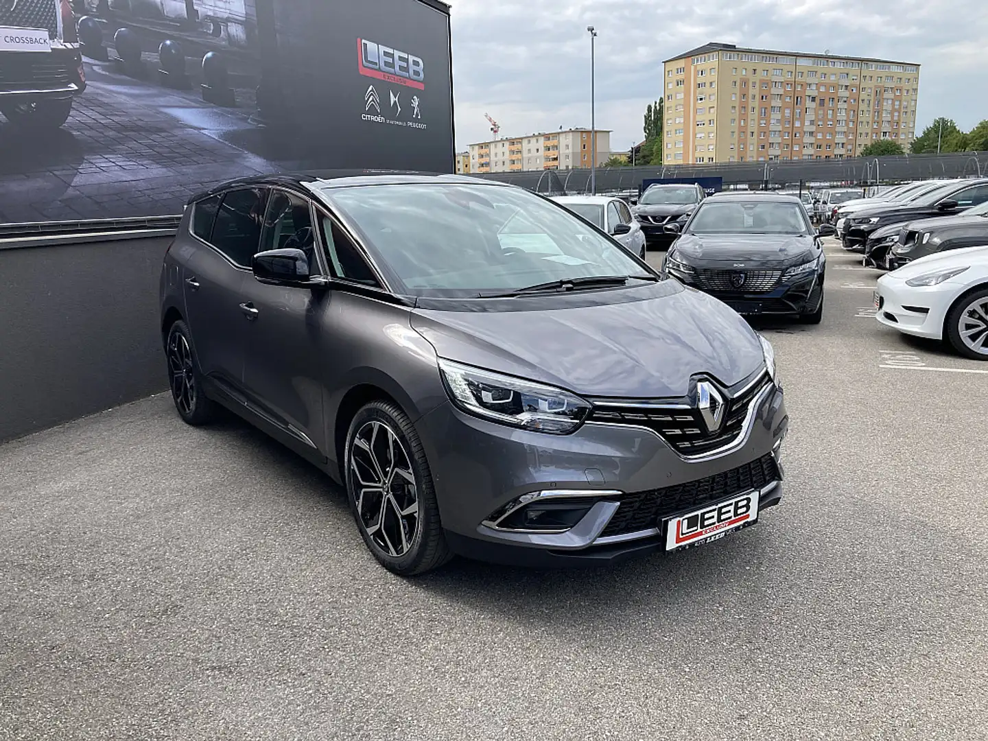 Renault Scenic Grand Scénic TCe 140 EDC Techno Gris - 2