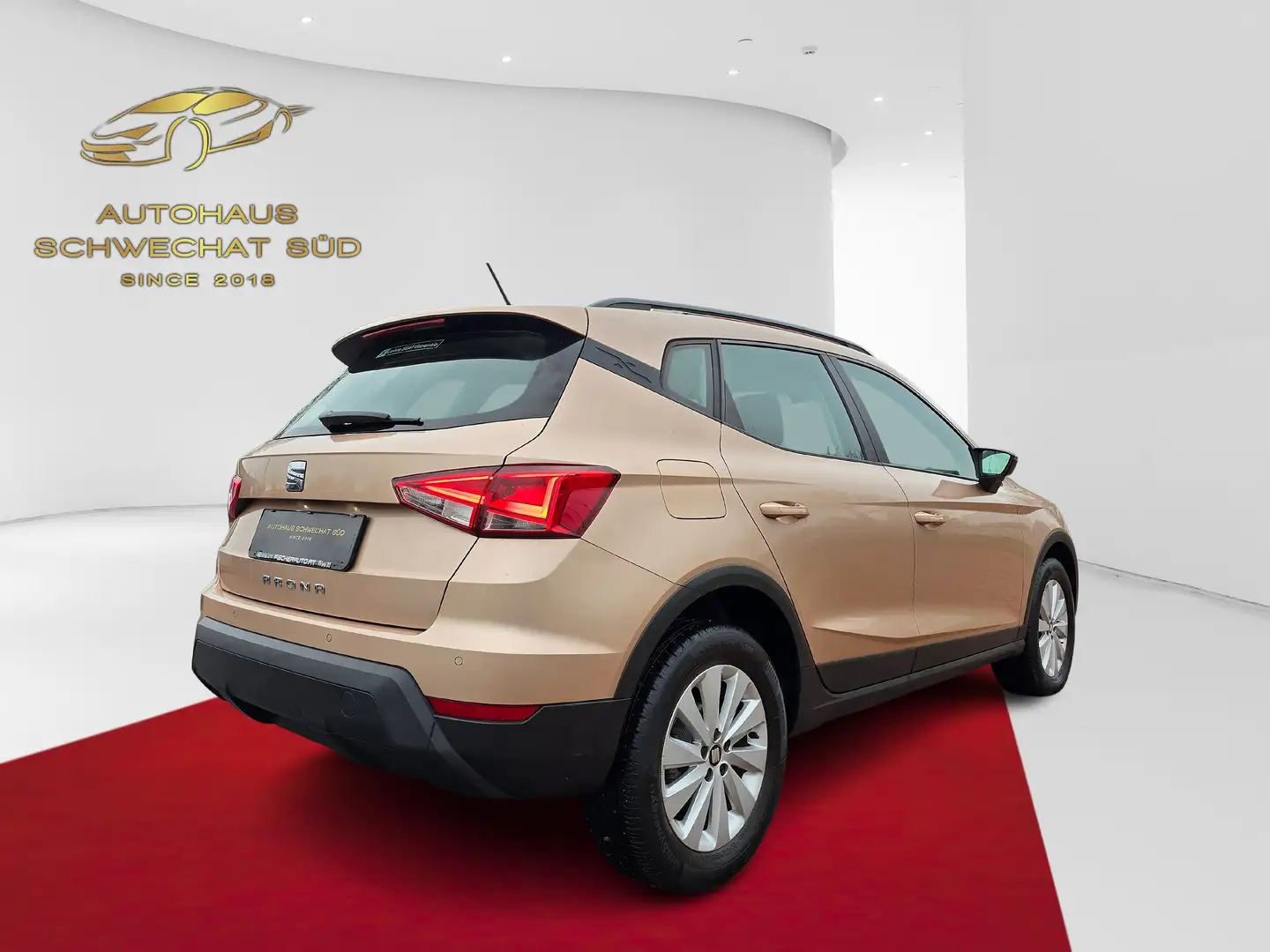 SEAT Arona 1,0 Style DSG // 1.BESITZ // AUTOMATIK // 116PS // Beige - 2