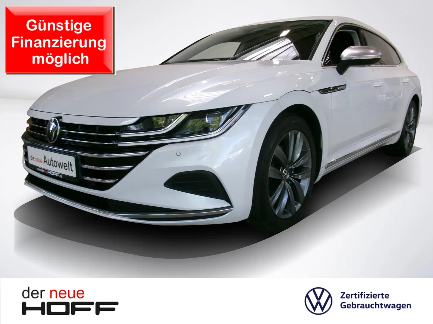 Volkswagen Arteon Shootingbrake 2.0 TDi Elegance Navi ACC Kamera AHK Blanc - 1