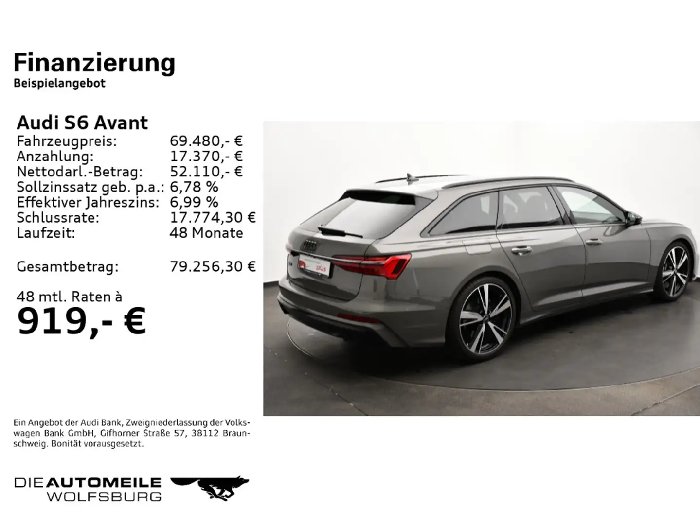 Audi S6 3.0 TDI Tiptronic quattro AHK/Standhzg/ Grau - 2