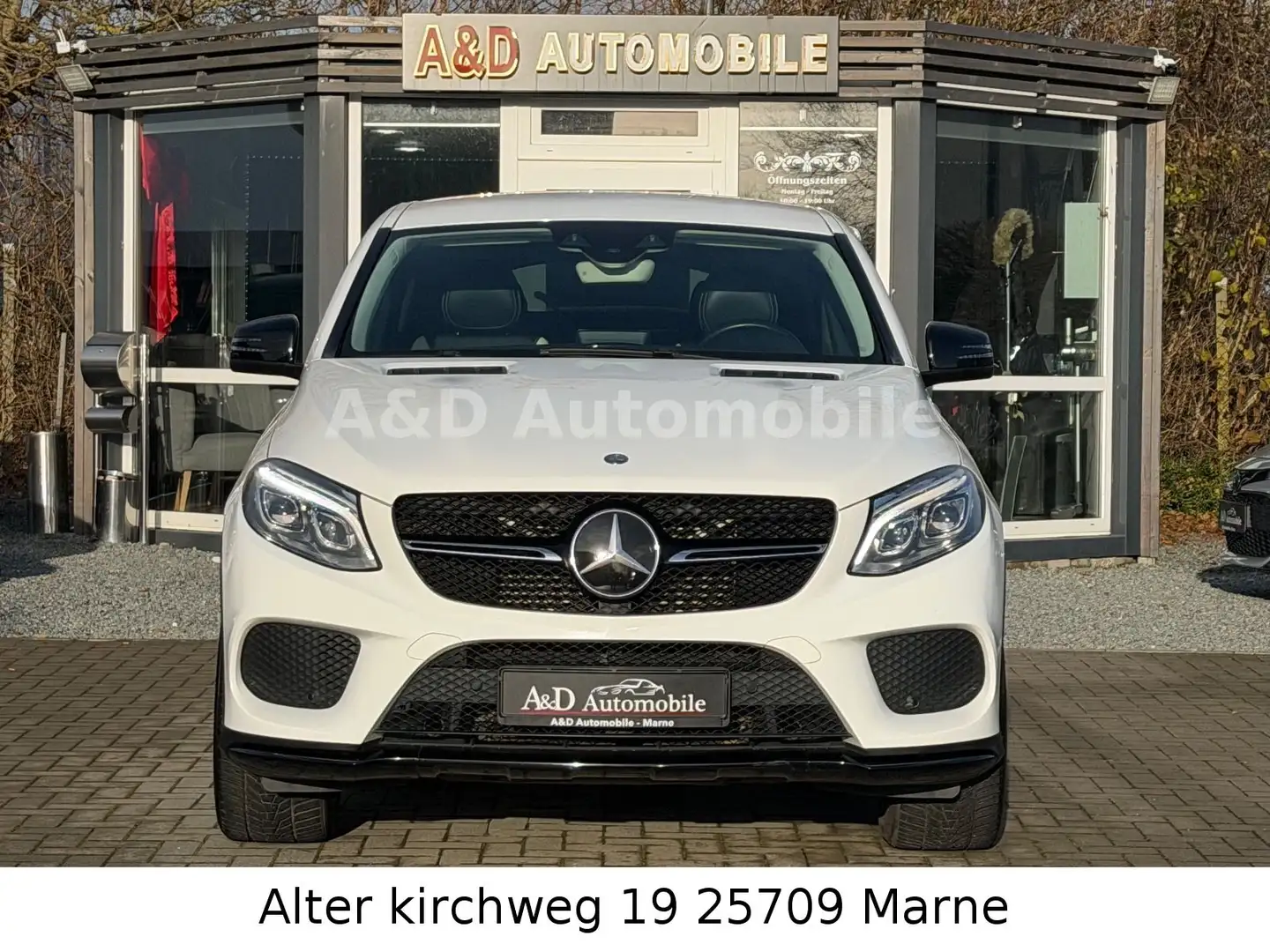 Mercedes-Benz GLE 350 Coupe d 4M AMG Line Navi AHK Kamera PDC Weiß - 2