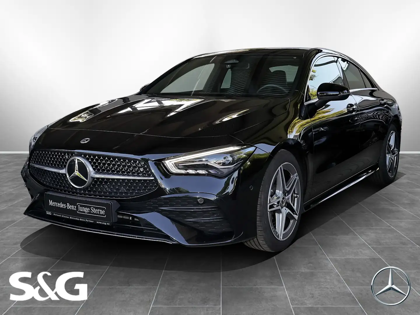 Mercedes-Benz CLA 180 Coupé AMG 18"+KAMERA+LED+NAVI+CARPLAY Schwarz - 1