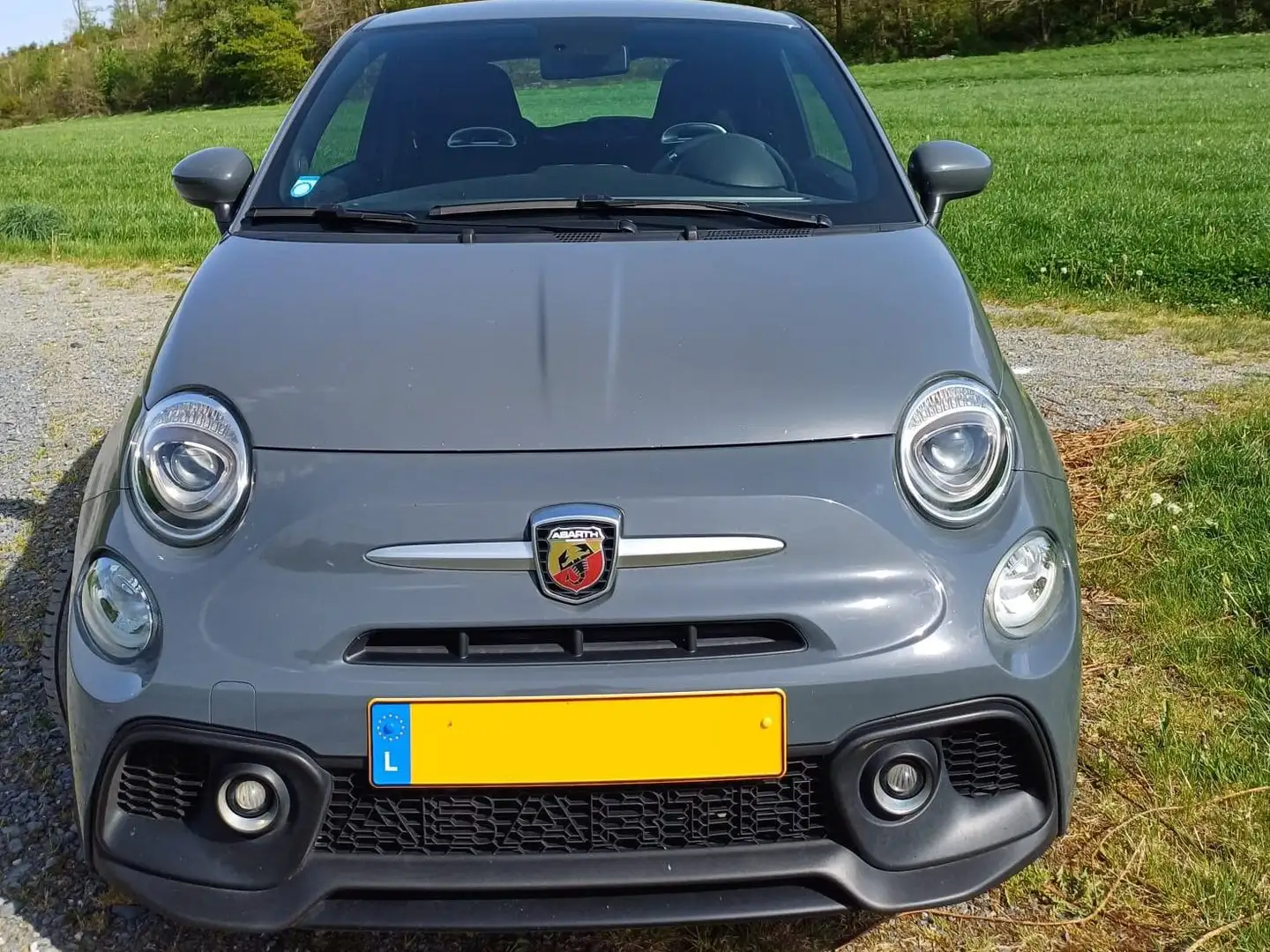 Fiat 500 595 Abarth Gris - 2