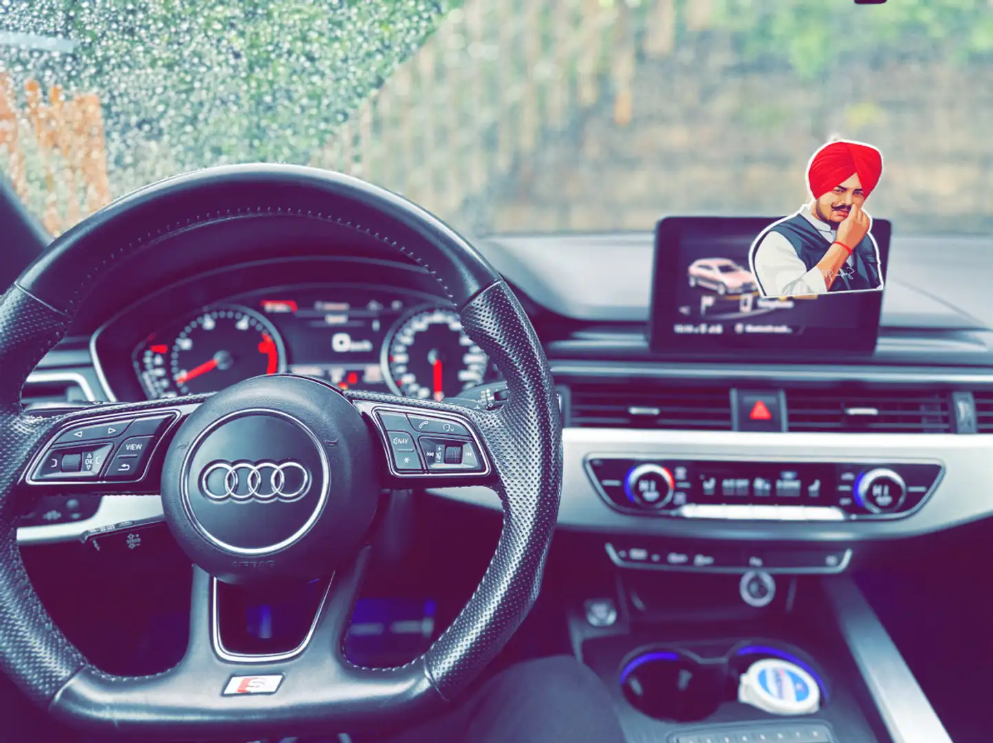 Audi A4 S Line Interno e esterno, Rs4 griglia,cerchi neri - 1