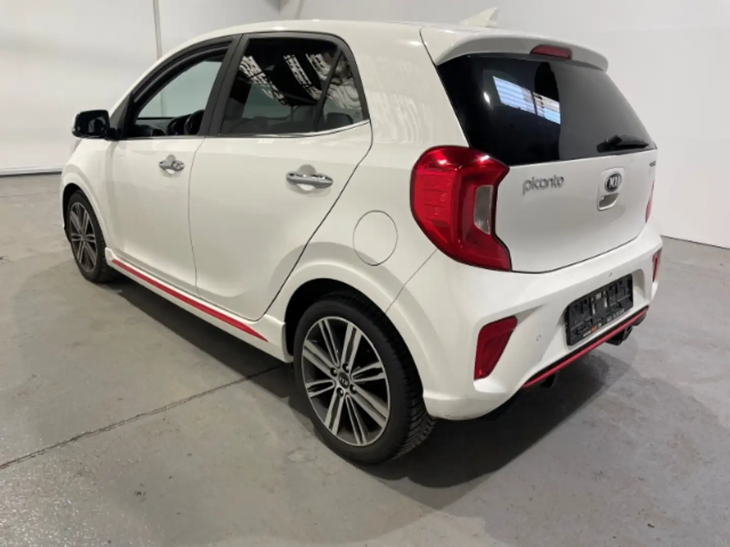 Kia Picanto 1.0 T-GDI GT-Line EU6 Leder Navi Klima PDC Weiß - 2