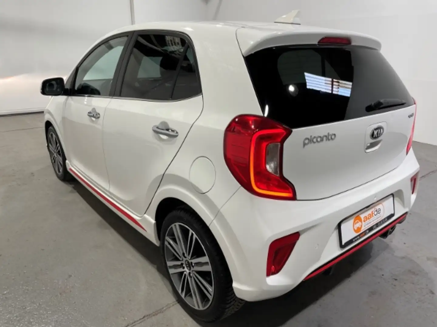 Kia Picanto 1.0 T-GDI GT-Line EU6 Leder Navi Klima PDC Alb - 2