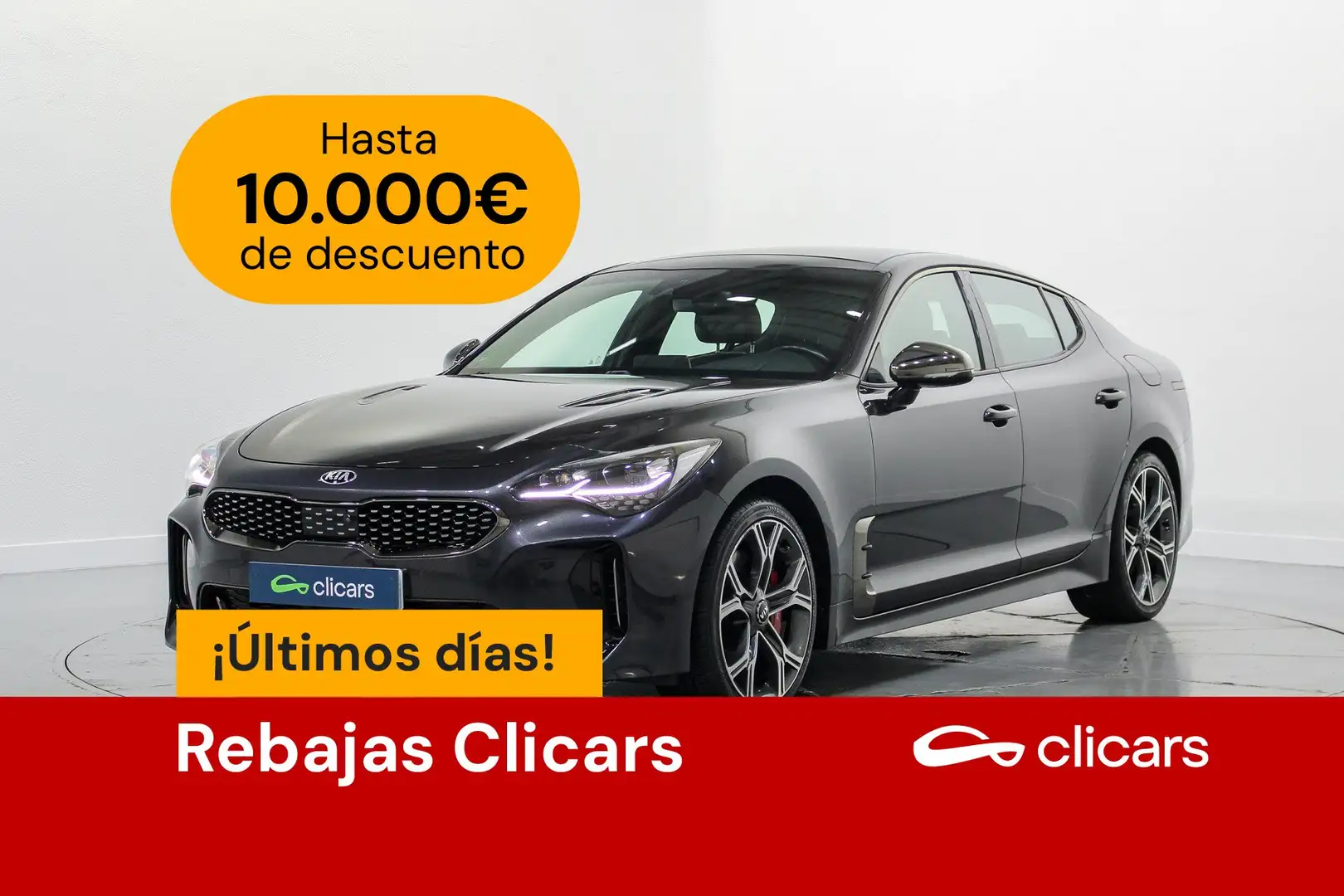 Kia Stinger 3.3 T-GDI GT 4x4 Aut. 366 Gris - 1