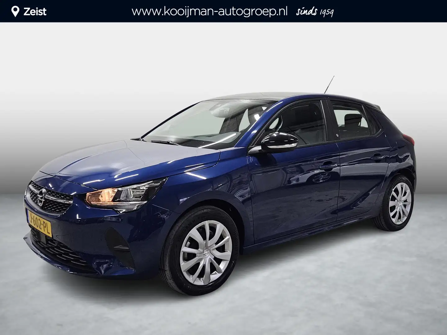 Opel Corsa-e Edition 50 kWh 3 fase | Panoramadak | Trekhaak | C Blauw - 1