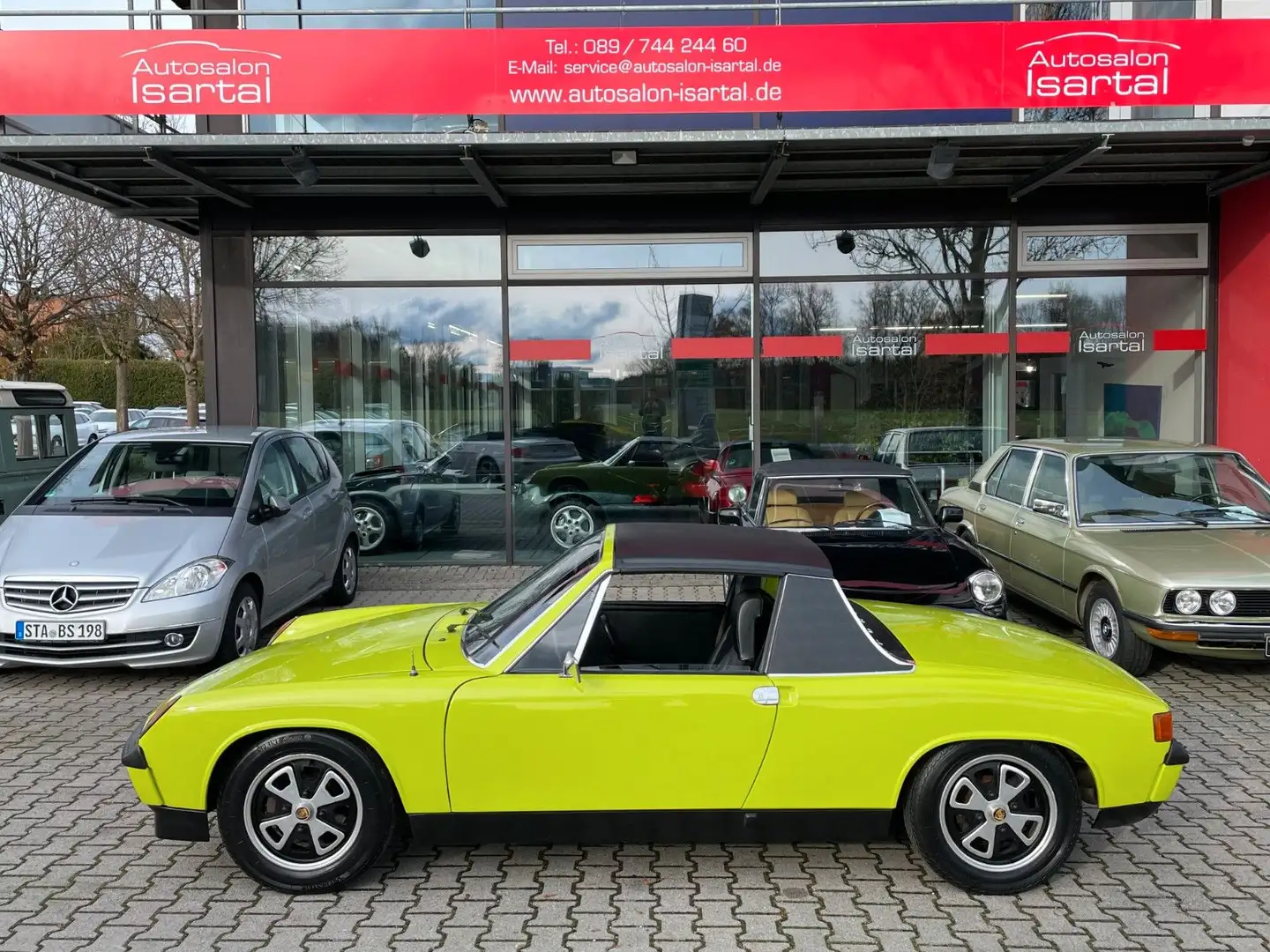 Porsche 914 2.0 - kein US - Tüv + H-Kz. neu Grün - 1
