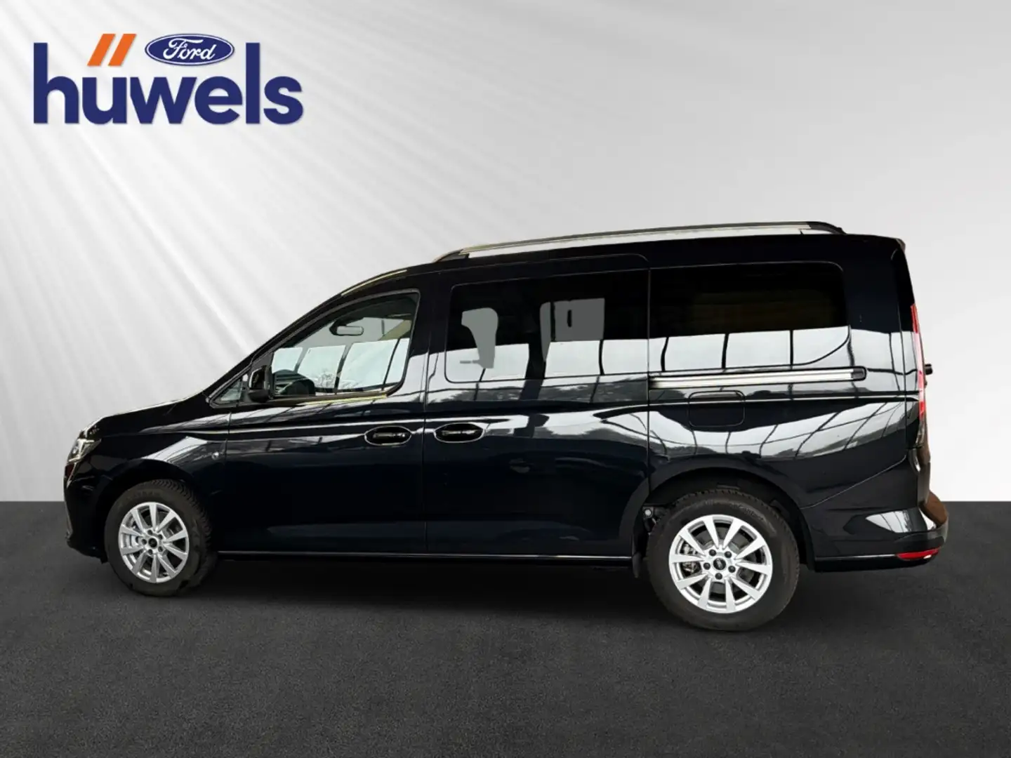 Ford Tourneo Connect Titanium L2 Ecoblue +STANDHEIZUNG+LED+ACC+TWA+LEDE Noir - 2