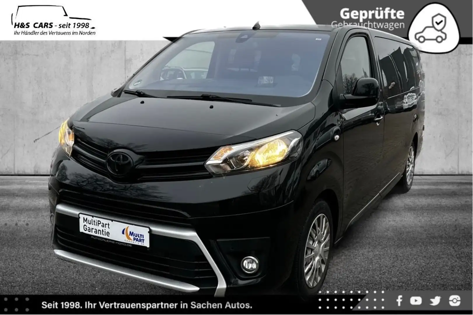 Toyota Proace Verso 2.0-I-D-4D L2 Shuttle 9S HUD TOTW Schwarz - 2
