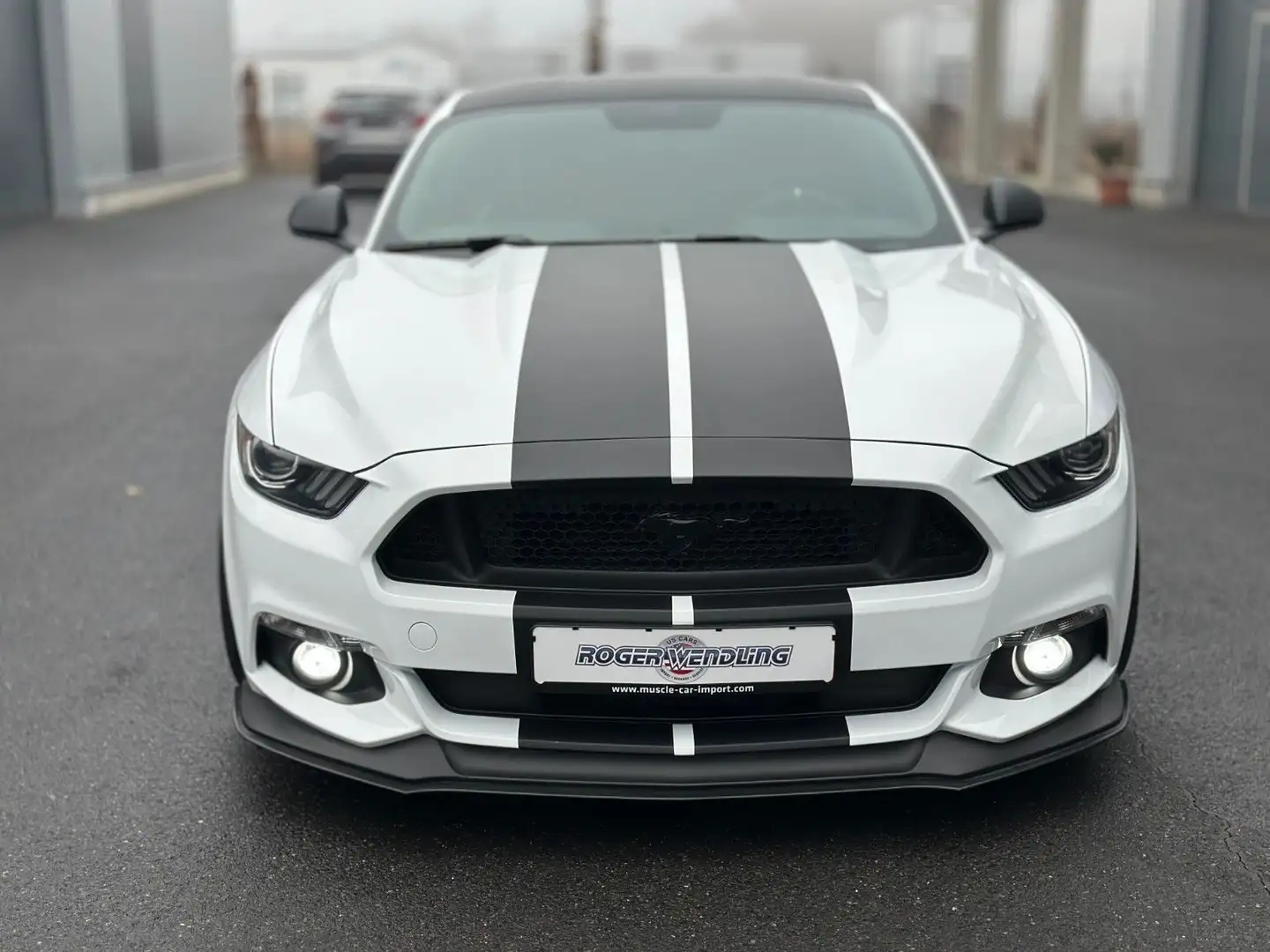 Ford Mustang MUSTANG GT EU NEUWERTIG OXIGIN GEWINDEFAHRWERK Weiß - 2