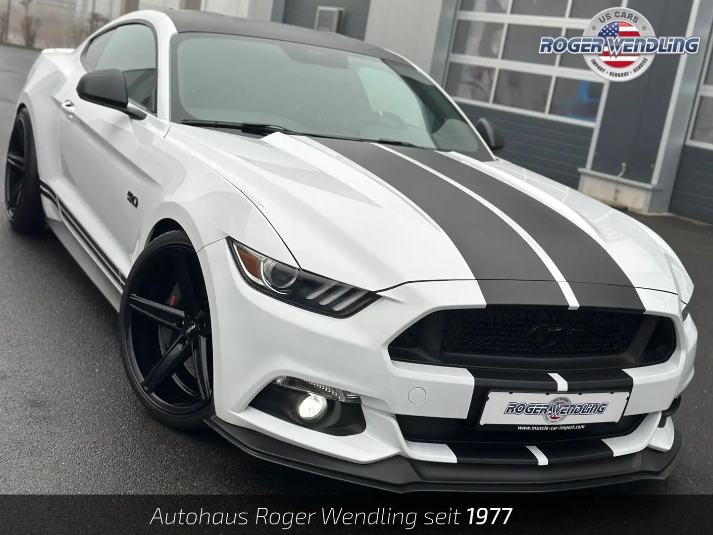 Ford Mustang MUSTANG GT EU NEUWERTIG OXIGIN GEWINDEFAHRWERK Weiß - 1
