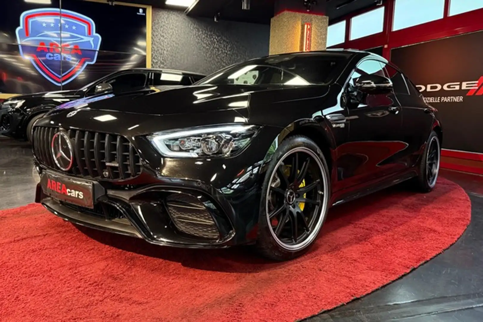 Mercedes-Benz AMG GT 53 4MATIC+ ORG 63 UMBAU MB 4M BUR SPOR.ABGAS TOTW Чорний - 1