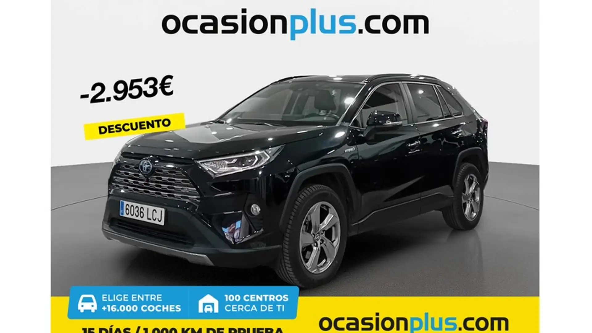 Toyota RAV 4 2.5 hybrid 2WD Luxury Negro - 1